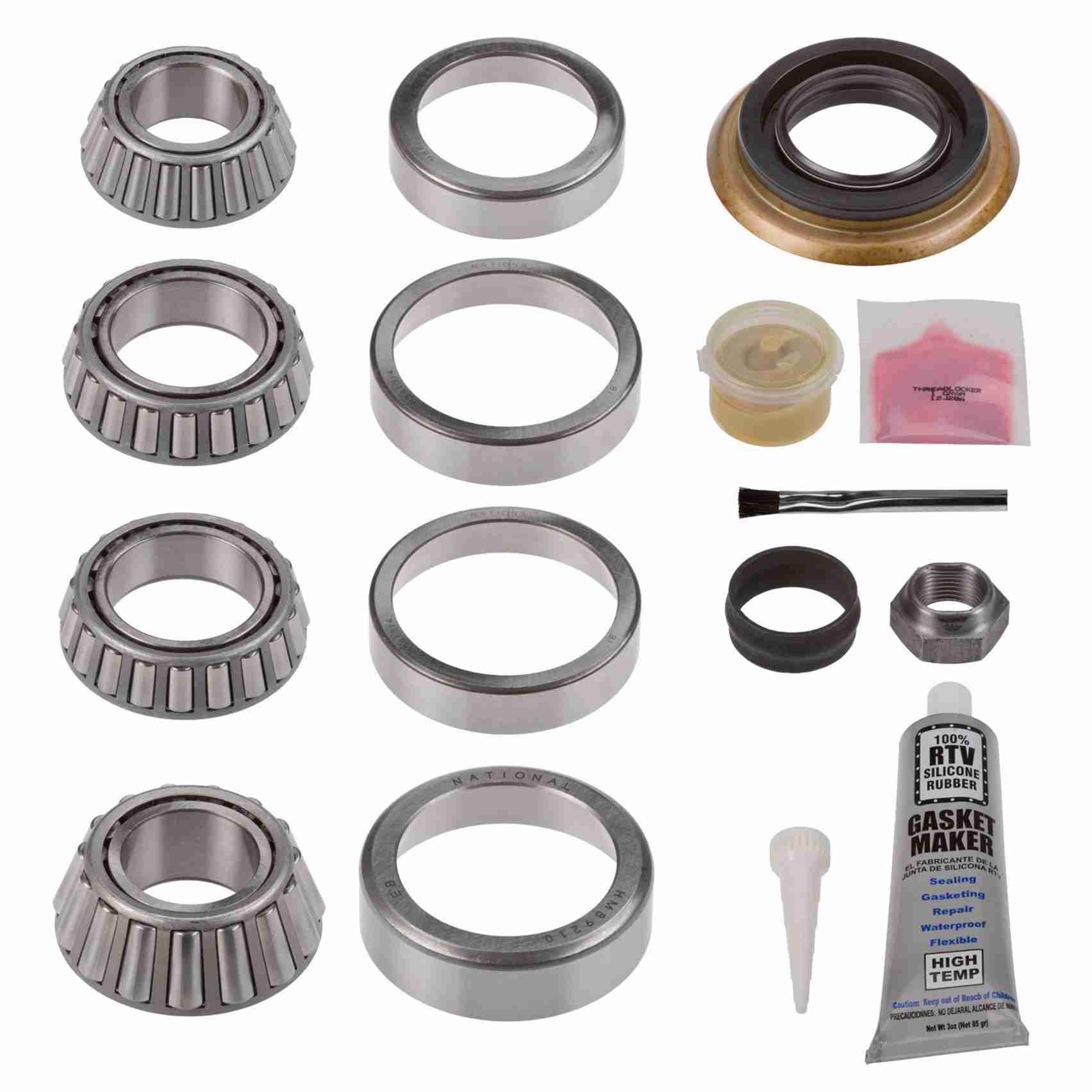 National Axle Differential Bearing and Seal Kit  top view frsport RA-320-B