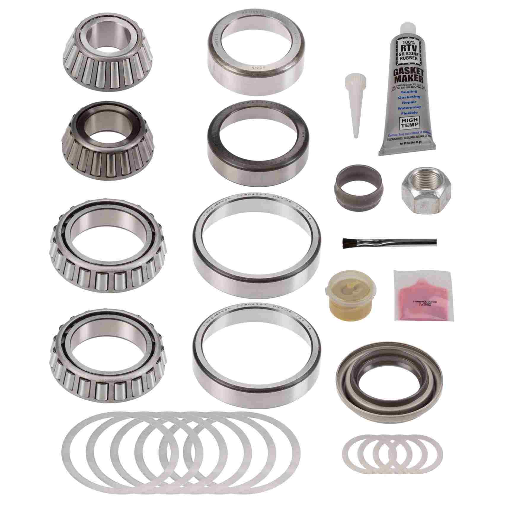 National Axle Differential Bearing and Seal Kit  top view frsport RA-331-A