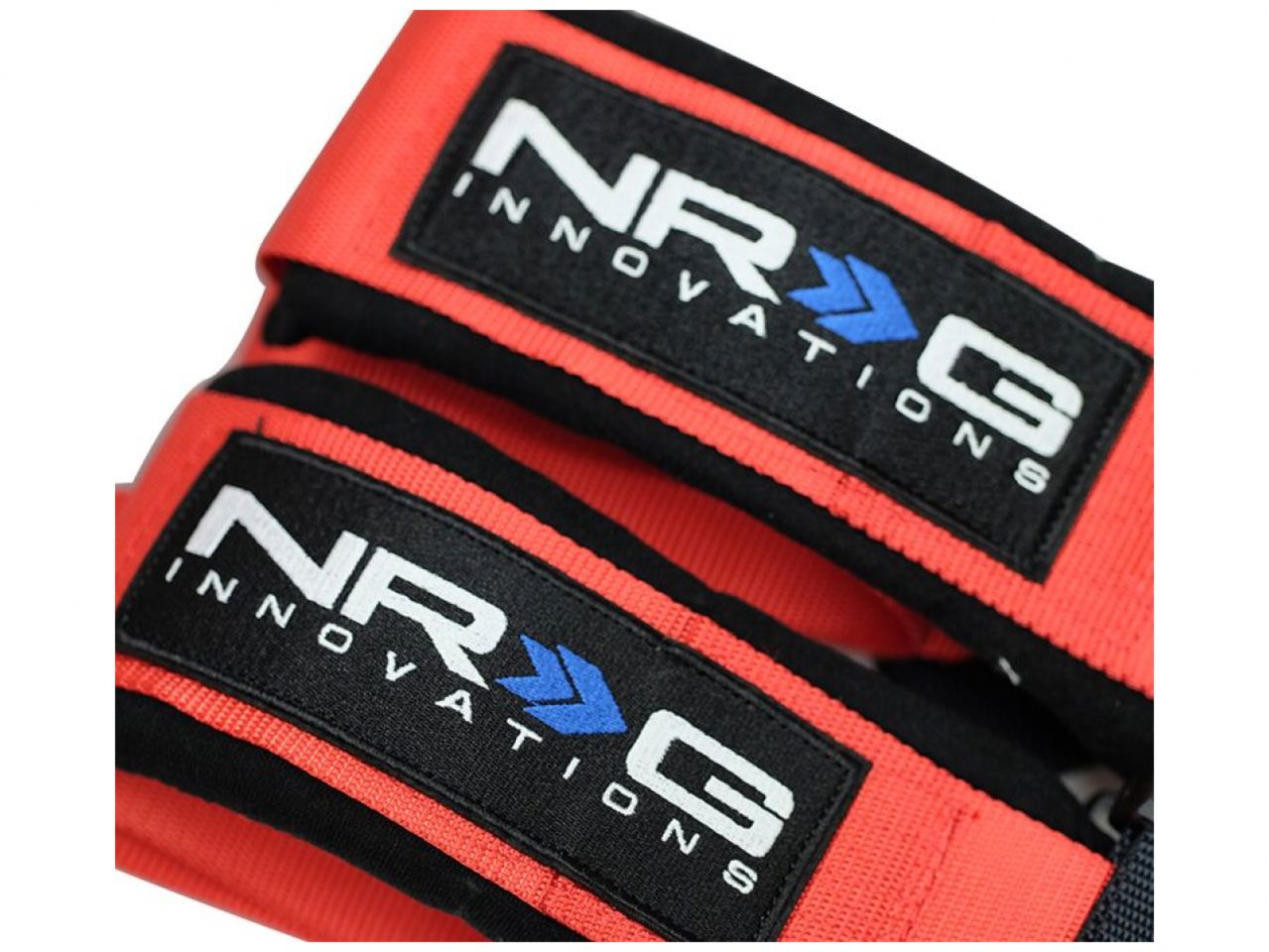 NRG 5PT 3in. Seat Belt Harness / Latch Link - Red