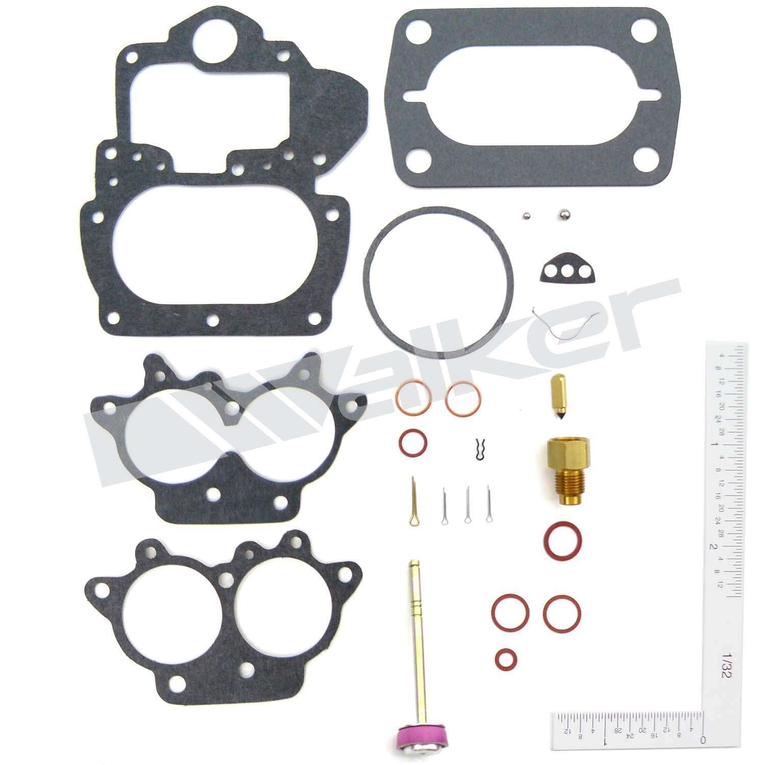 Walker Products Walker Premium 100% OEM Quality Carburetor Repair Kit  top view frsport 15276A