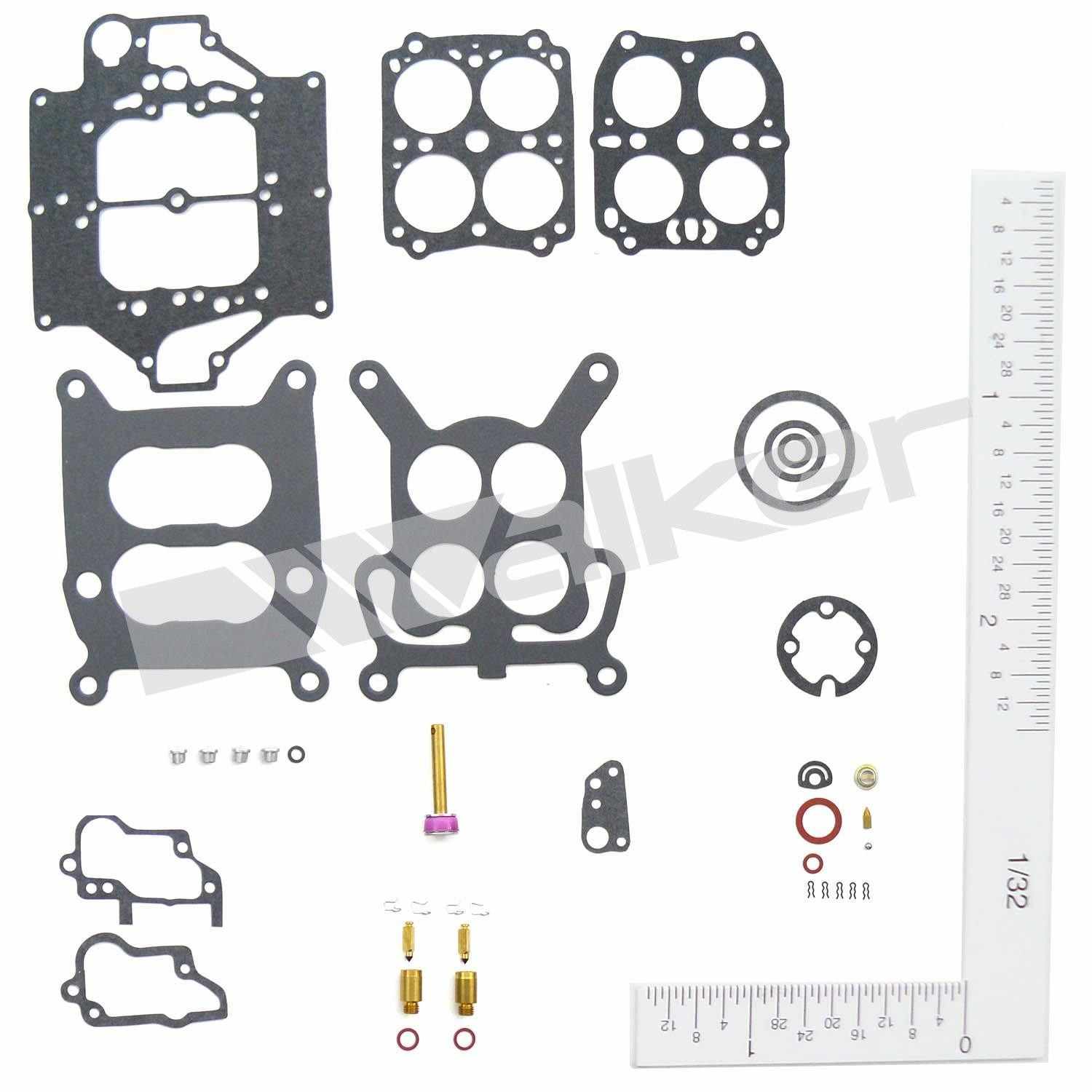 Walker Products Walker Premium 100% OEM Quality Carburetor Repair Kit  top view frsport 15305