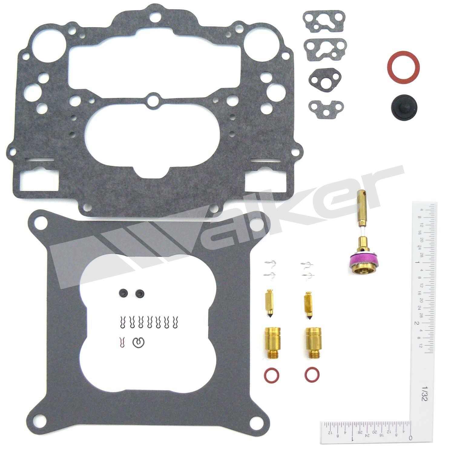 Walker Products Walker Premium 100% OEM Quality Carburetor Repair Kit  top view frsport 15435A