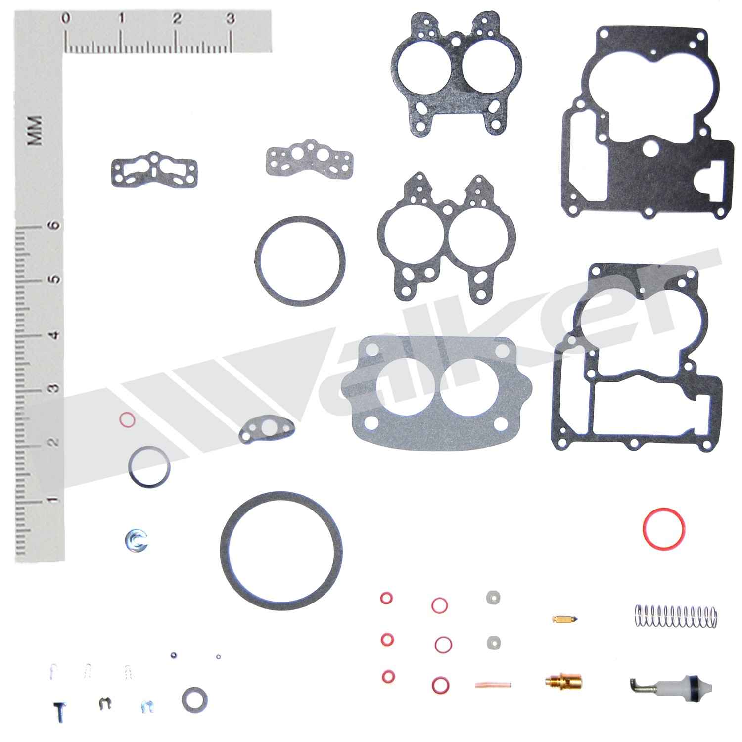 Walker Products Walker Premium 100% OEM Quality Carburetor Repair Kit  top view frsport 19029