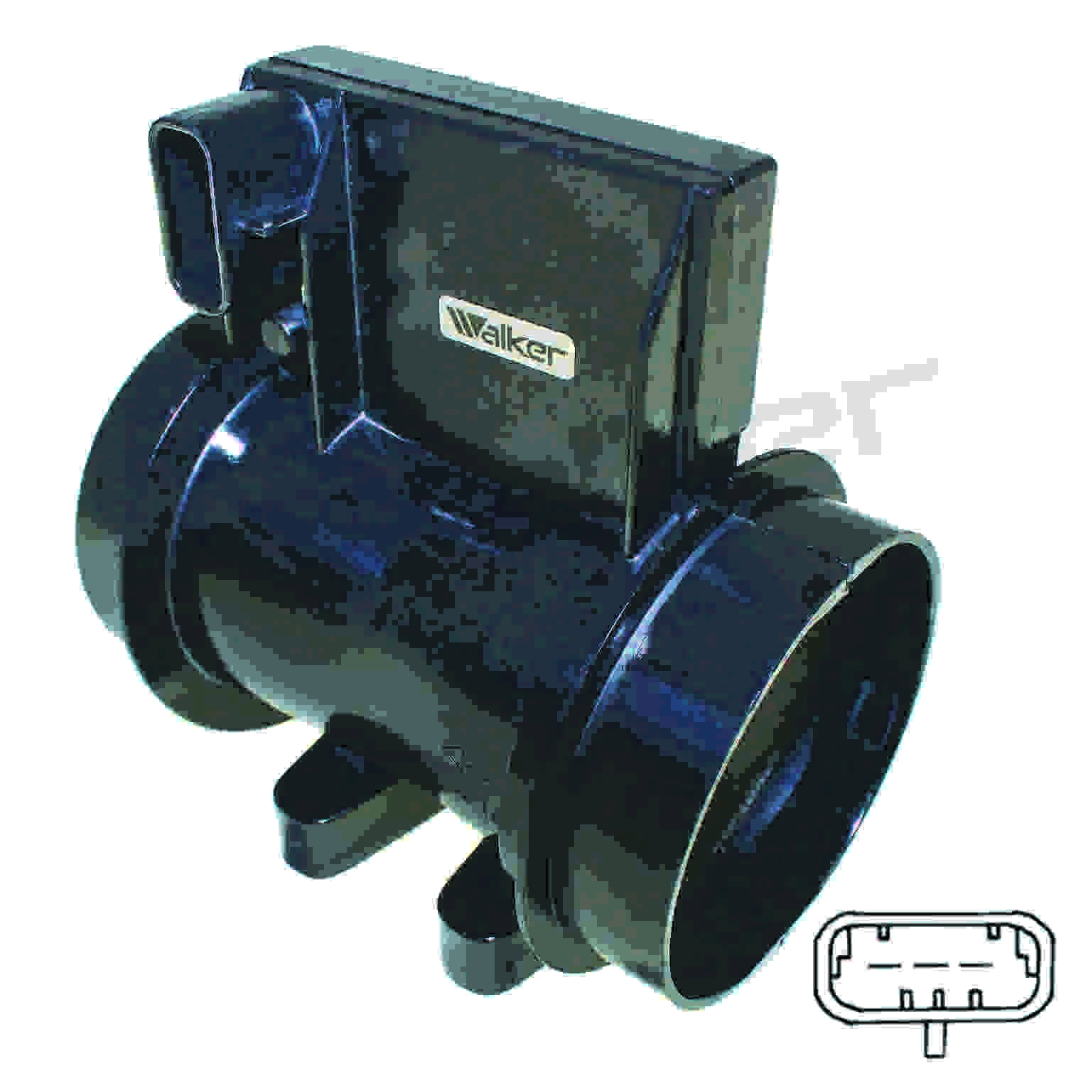 Walker Products Walker Products 245-1004 Mass Air Flow Sensor Assembly  top view frsport 245-1004