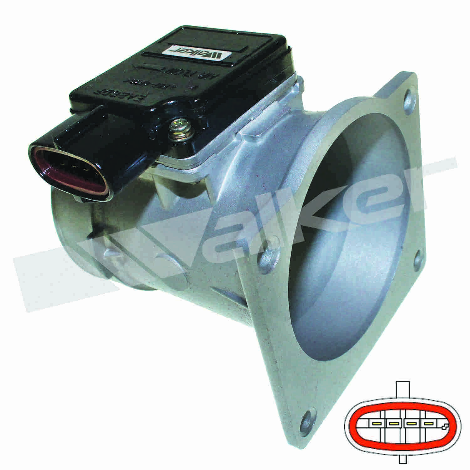 Walker Products Walker Products 245-1014 Mass Air Flow Sensor Assembly  top view frsport 245-1014