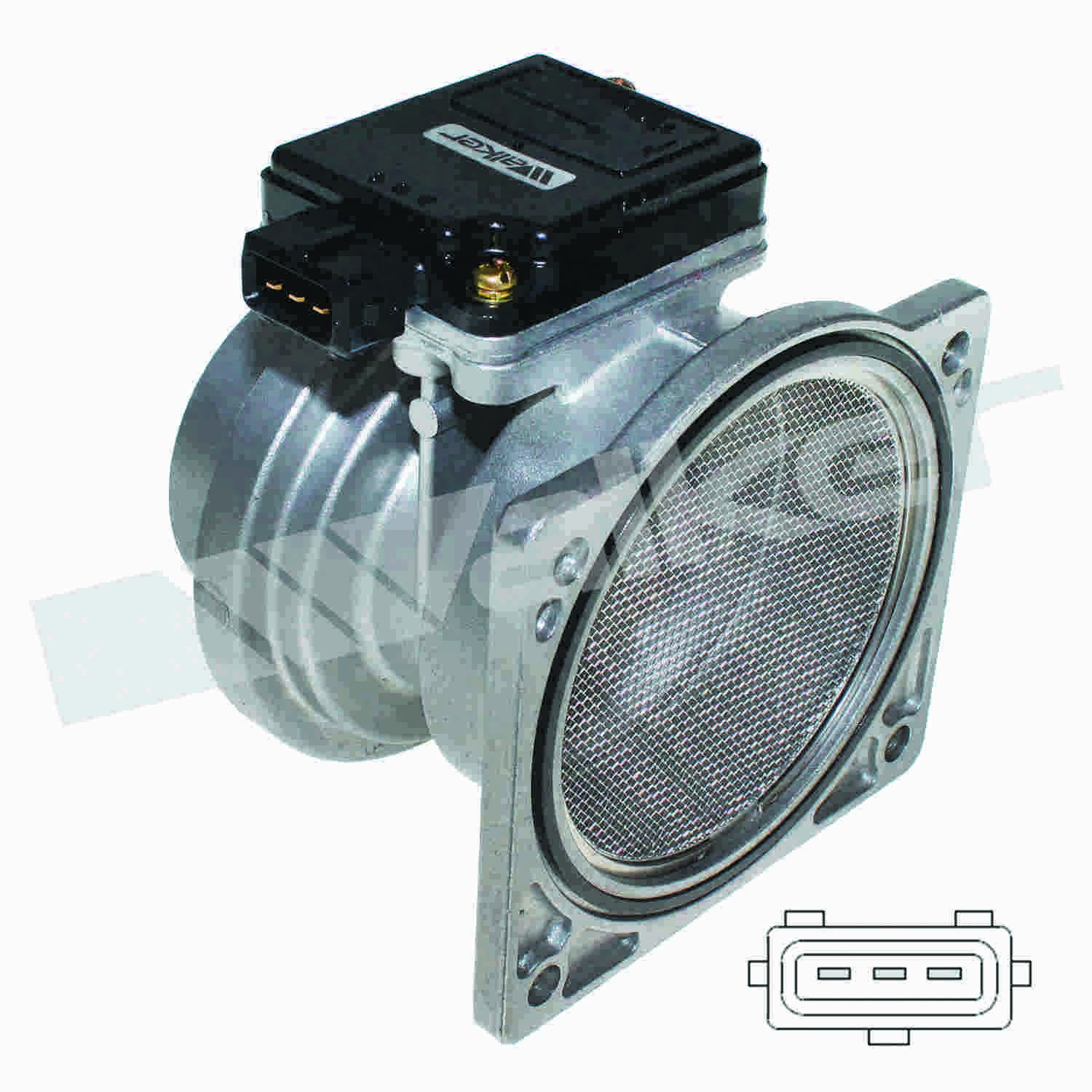 Walker Products Walker Products 245-1021 Mass Air Flow Sensor Assembly  top view frsport 245-1021