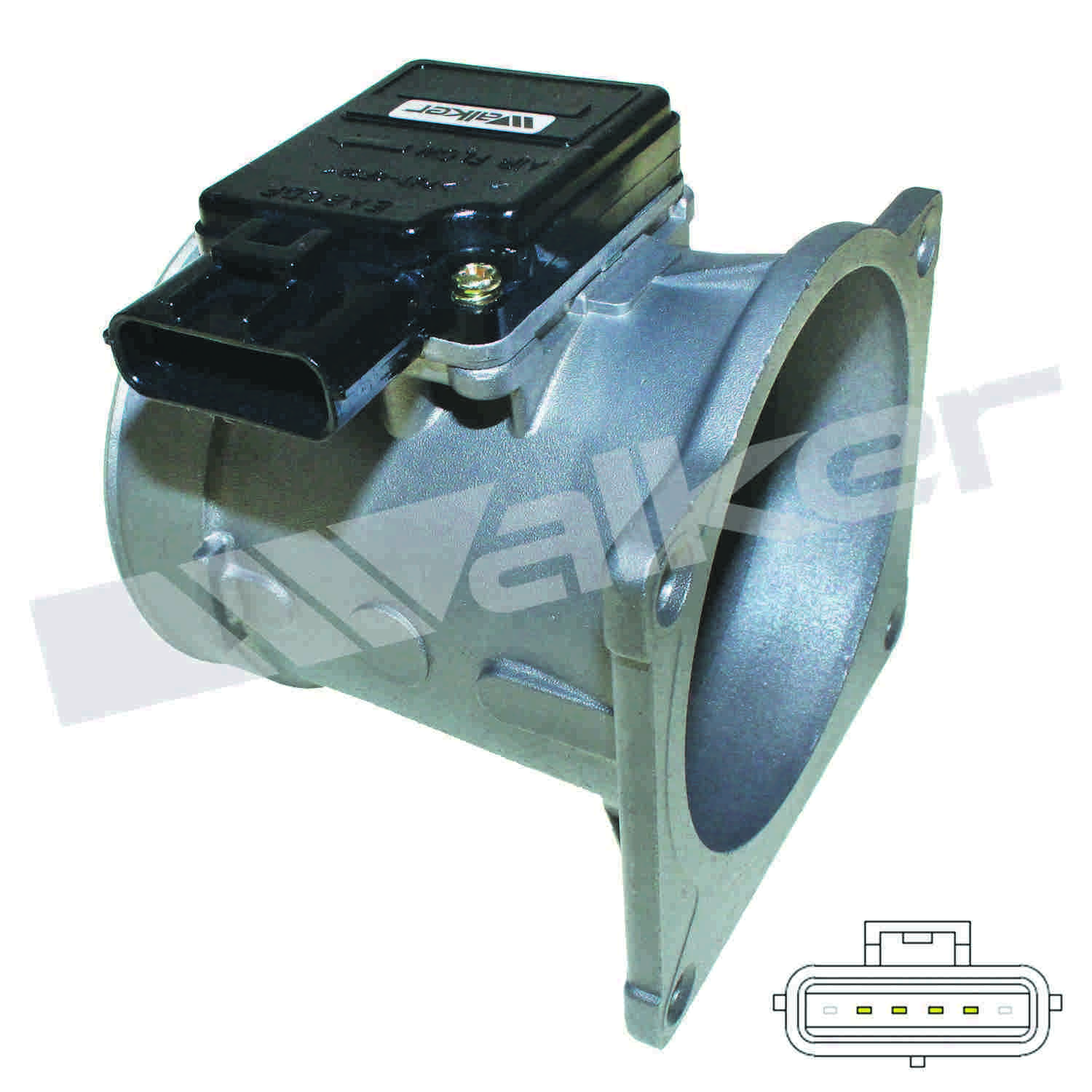 Walker Products Walker Products 245-1045 Mass Air Flow Sensor Assembly  top view frsport 245-1045