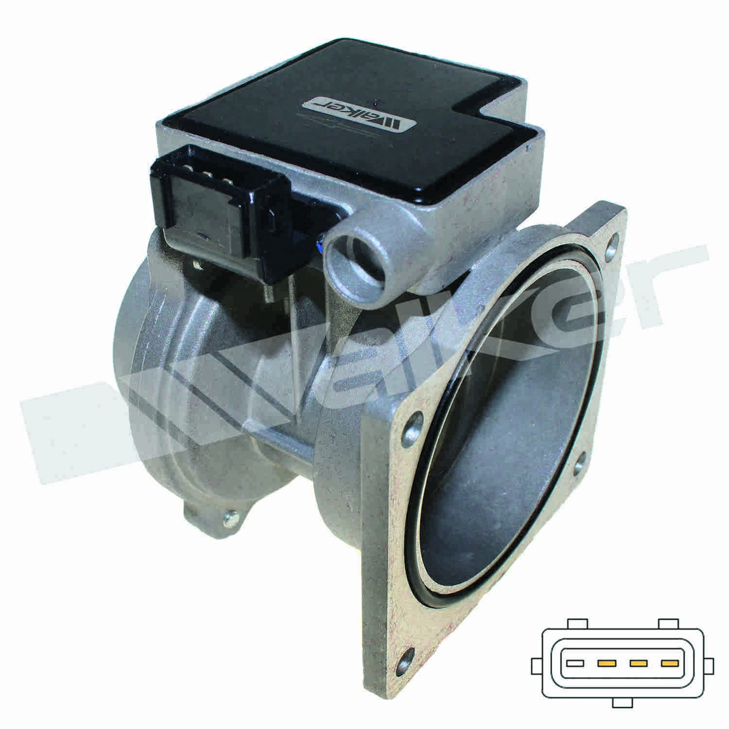 Walker Products Walker Products 245-1073 Mass Air Flow Sensor Assembly  top view frsport 245-1073