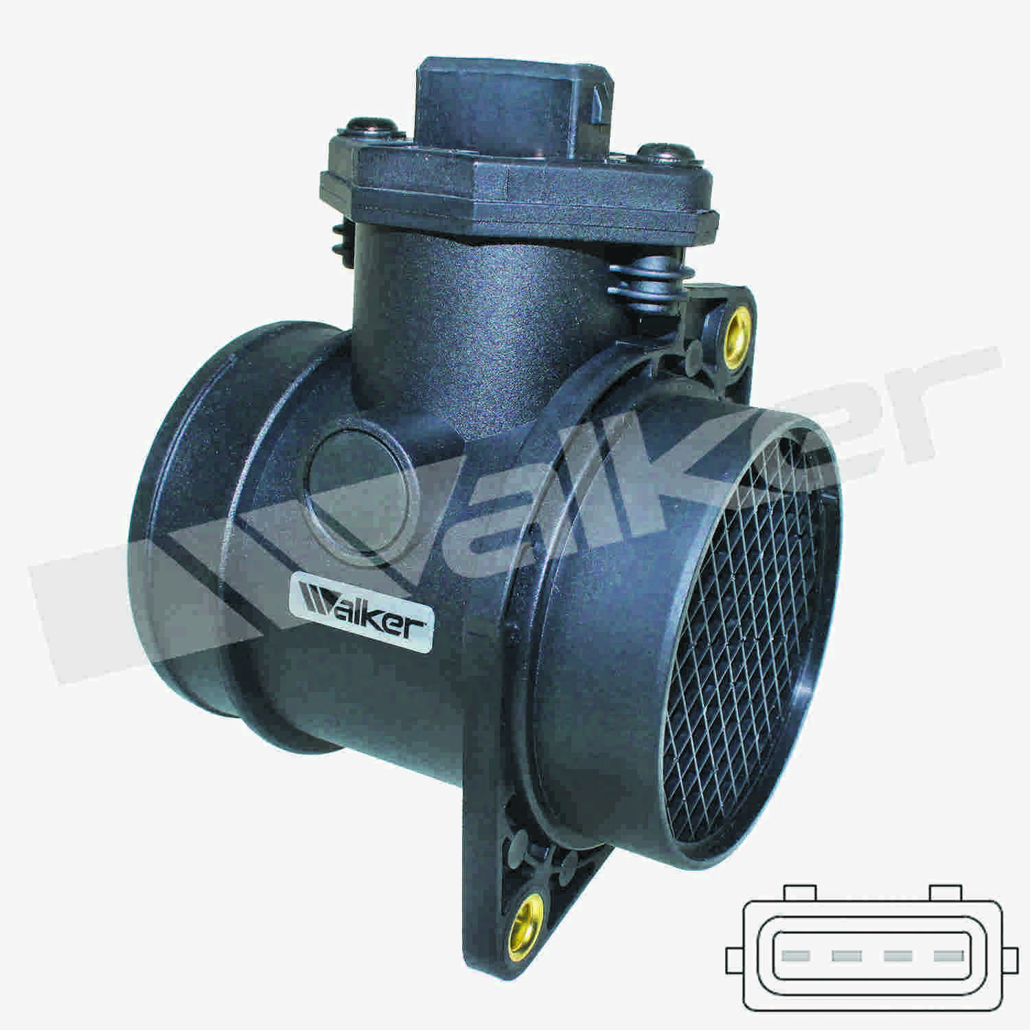 Walker Products Walker Products 245-1078 Mass Air Flow Sensor Assembly  top view frsport 245-1078