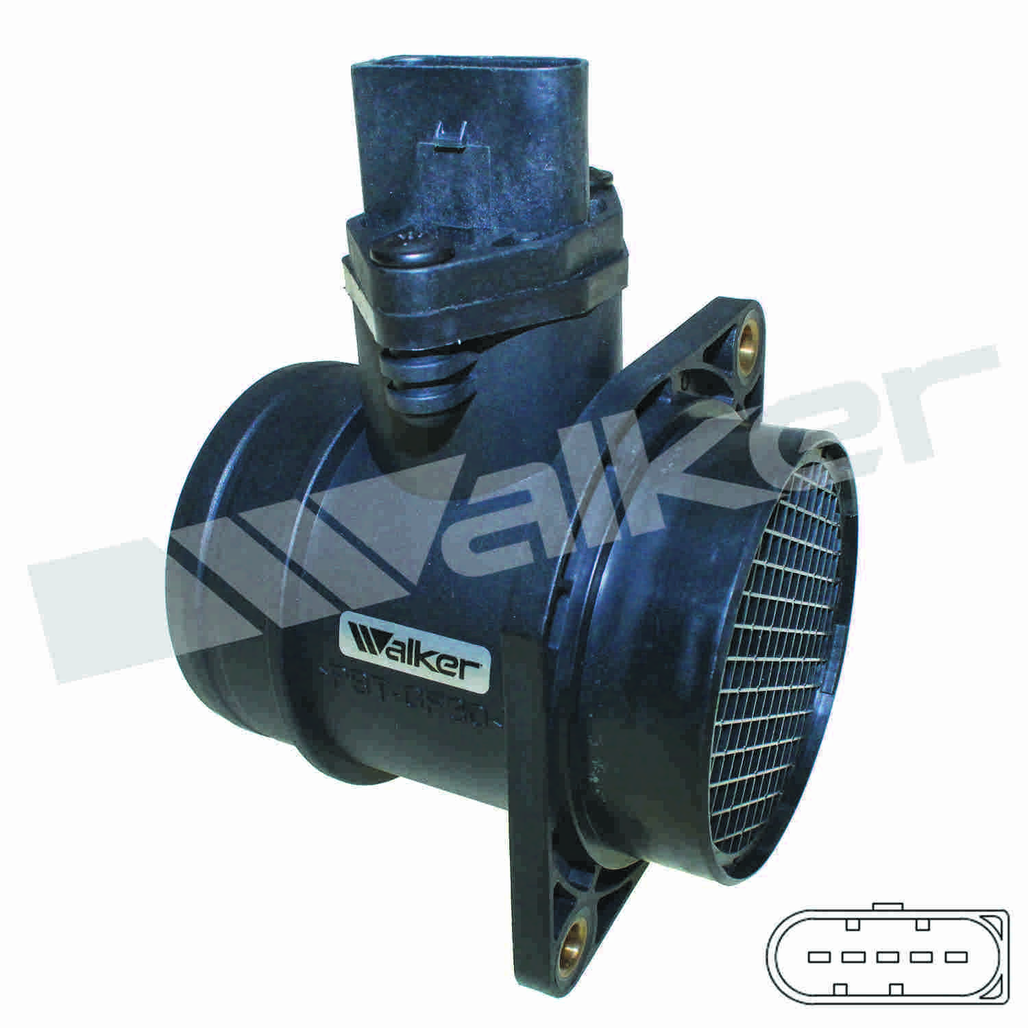 Walker Products Walker Products 245-1079 Mass Air Flow Sensor Assembly  top view frsport 245-1079