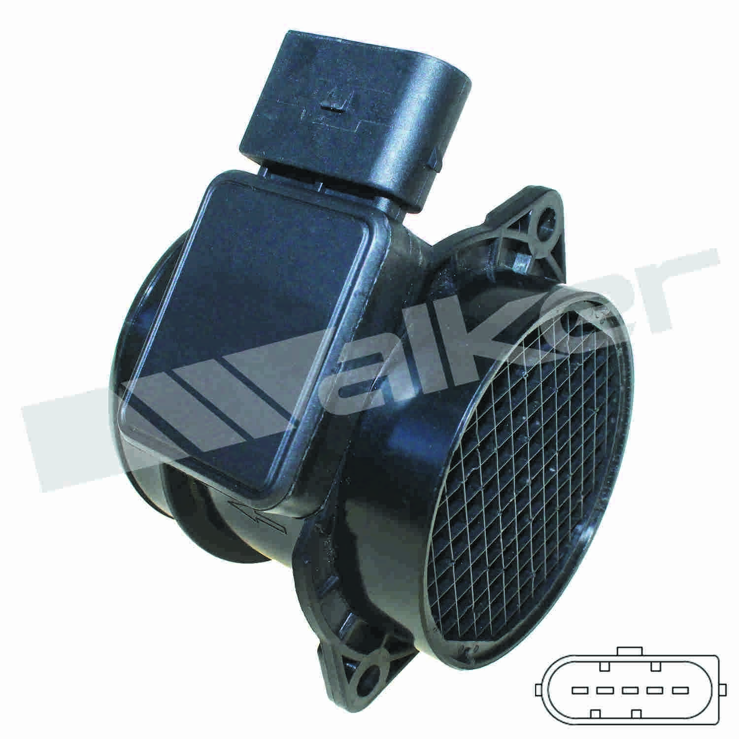 Walker Products Walker Products 245-1091 Mass Air Flow Sensor Assembly  top view frsport 245-1091