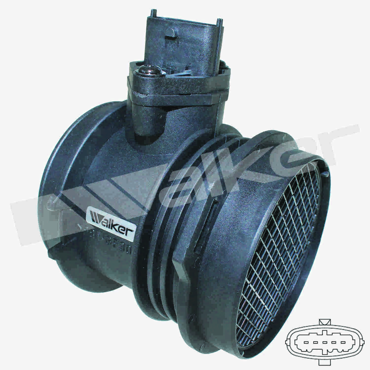 Walker Products Walker Products 245-1092 Mass Air Flow Sensor Assembly  top view frsport 245-1092