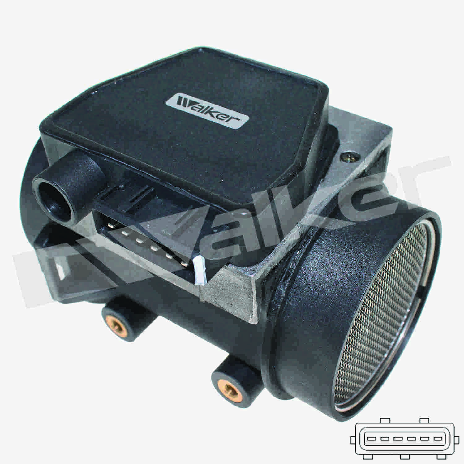 Walker Products Walker Products 245-1098 Mass Air Flow Sensor Assembly  top view frsport 245-1098