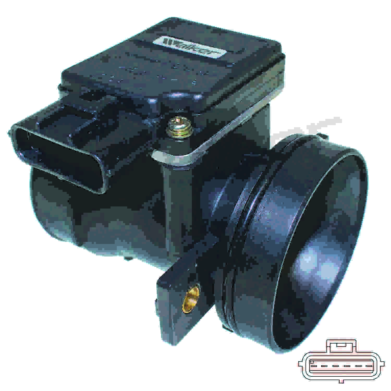 Walker Products Walker Products 245-1099 Mass Air Flow Sensor Assembly  top view frsport 245-1099