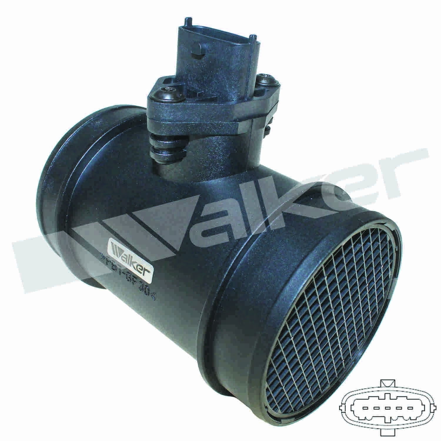 Walker Products Walker Products 245-1111 Mass Air Flow Sensor Assembly  top view frsport 245-1111