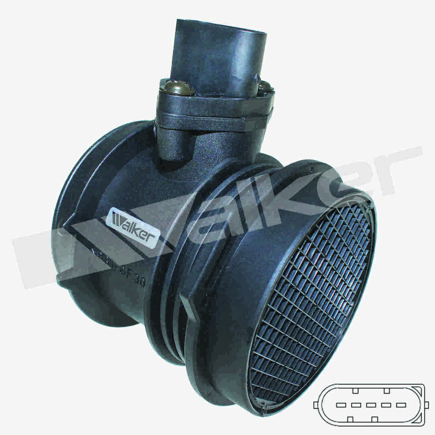 Walker Products Walker Products 245-1119 Mass Air Flow Sensor Assembly  top view frsport 245-1119