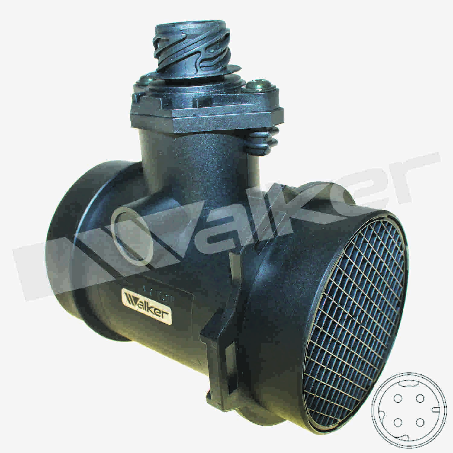 Walker Products Walker Products 245-1141 Mass Air Flow Sensor Assembly  top view frsport 245-1141