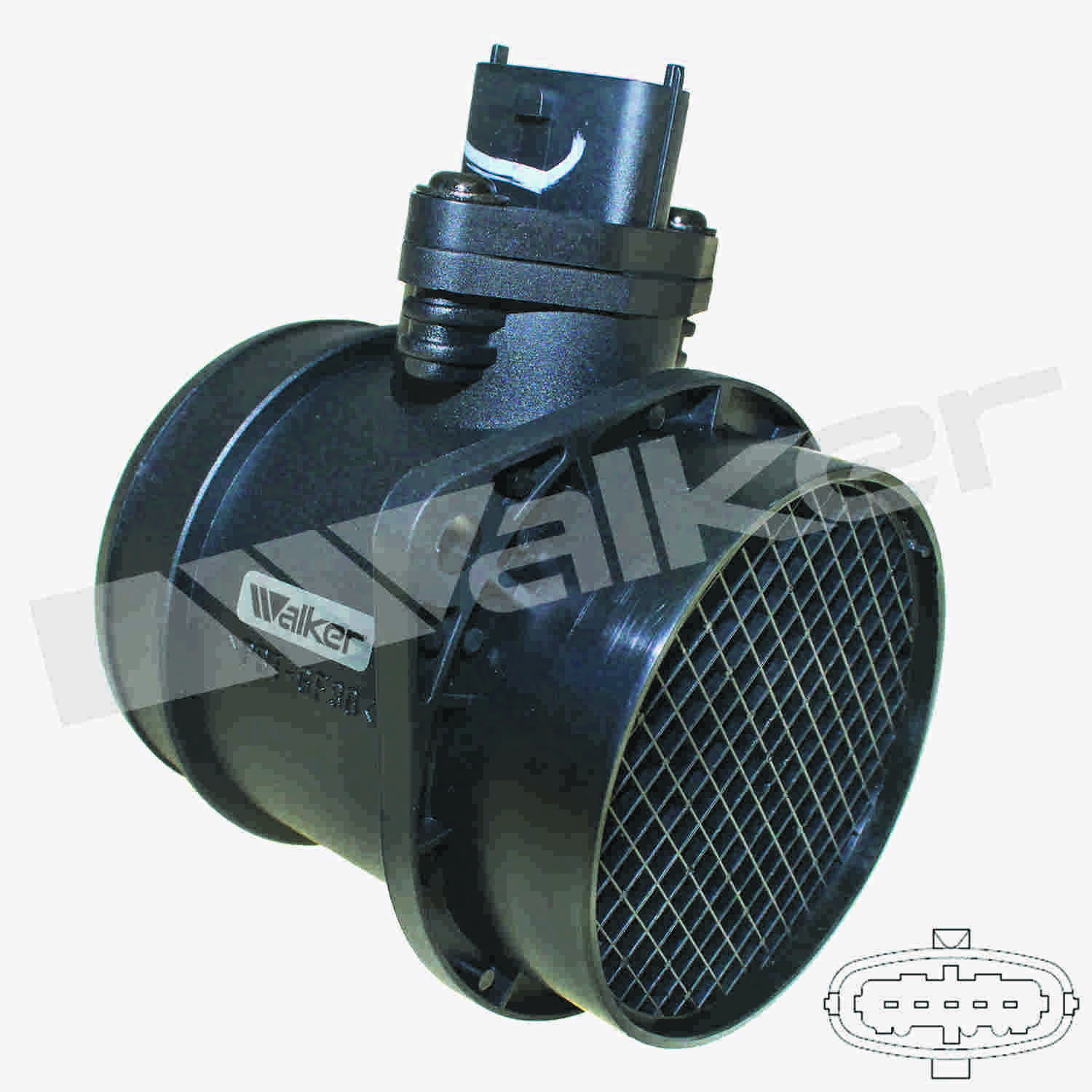 Walker Products Walker Products 245-1144 Mass Air Flow Sensor Assembly  top view frsport 245-1144