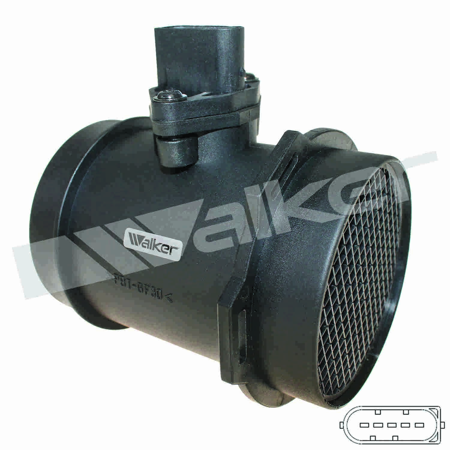 Walker Products Walker Products 245-1173 Mass Air Flow Sensor Assembly  top view frsport 245-1173