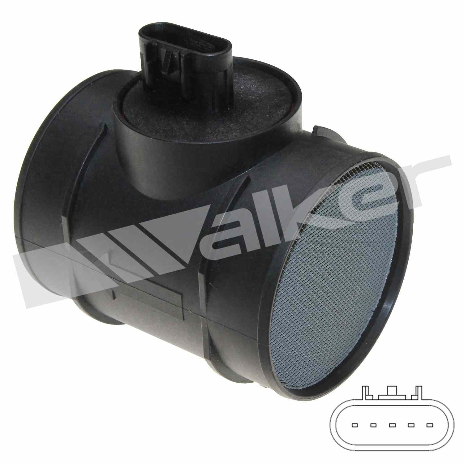 Walker Products Walker Products 245-1189 Mass Air Flow Sensor Assembly  top view frsport 245-1189