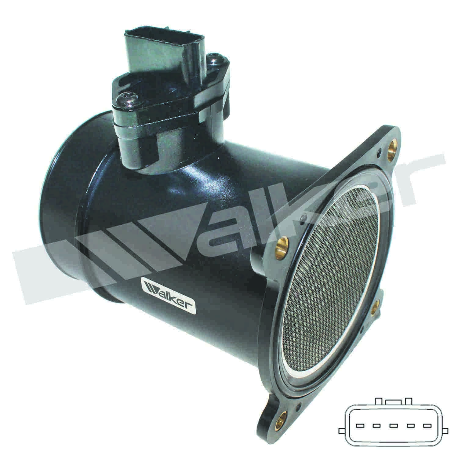 Walker Products Walker Products 245-1190 Mass Air Flow Sensor Assembly  top view frsport 245-1190