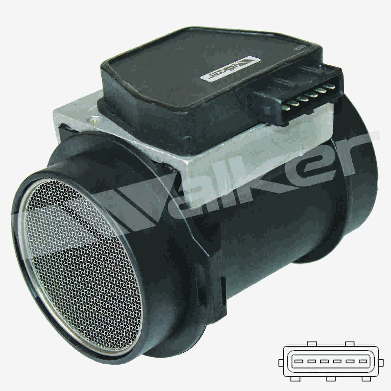 Walker Products Walker Products 245-1210 Mass Air Flow Sensor Assembly  top view frsport 245-1210