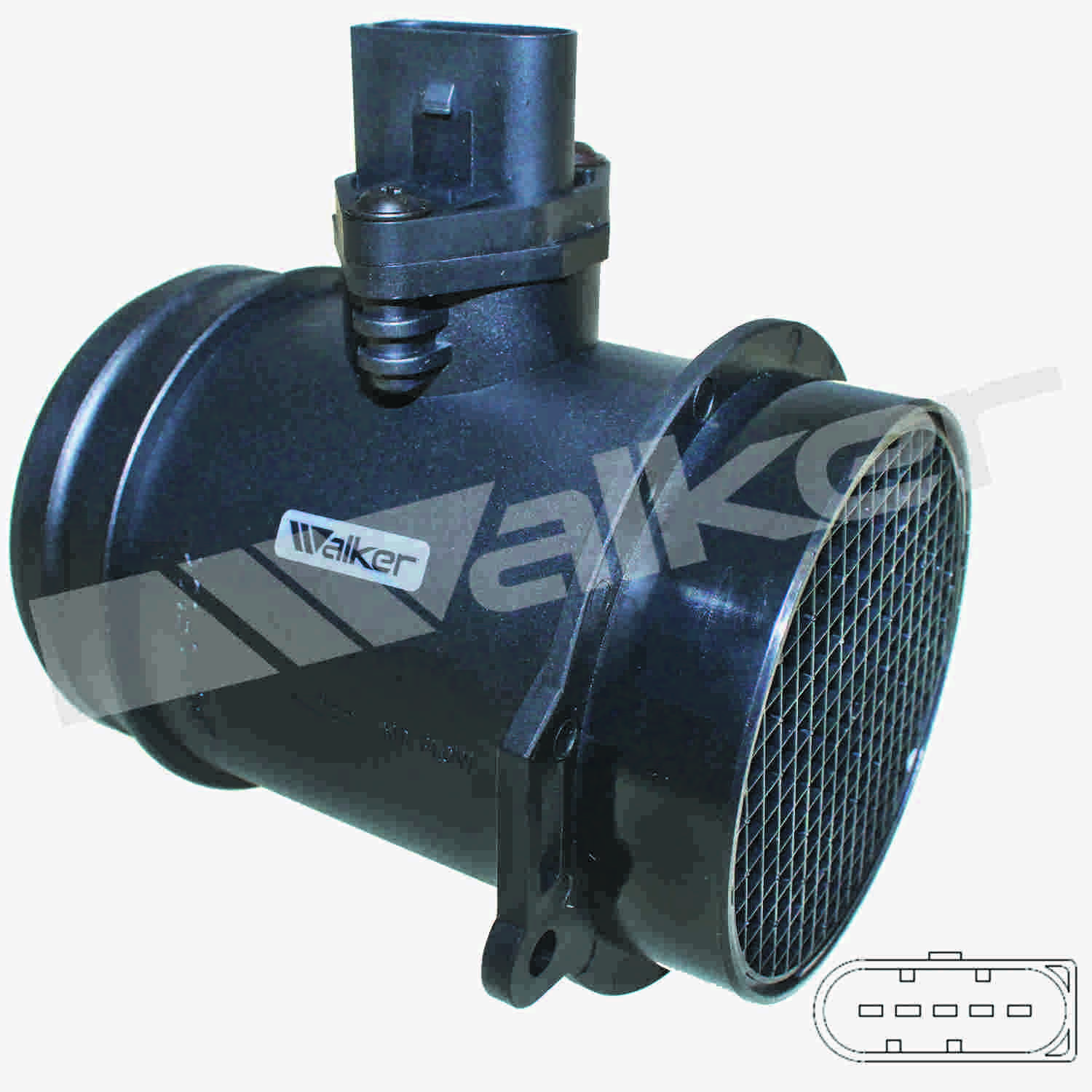 Walker Products Walker Products 245-1218 Mass Air Flow Sensor Assembly  top view frsport 245-1218