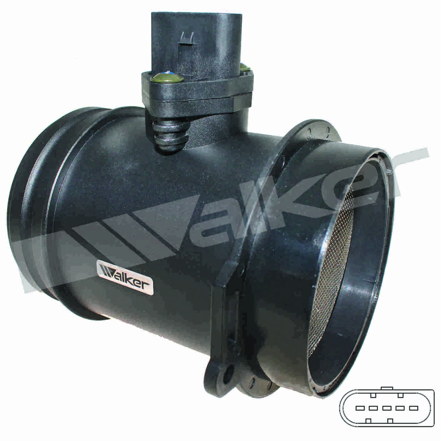 Walker Products Walker Products 245-1222 Mass Air Flow Sensor Assembly  top view frsport 245-1222