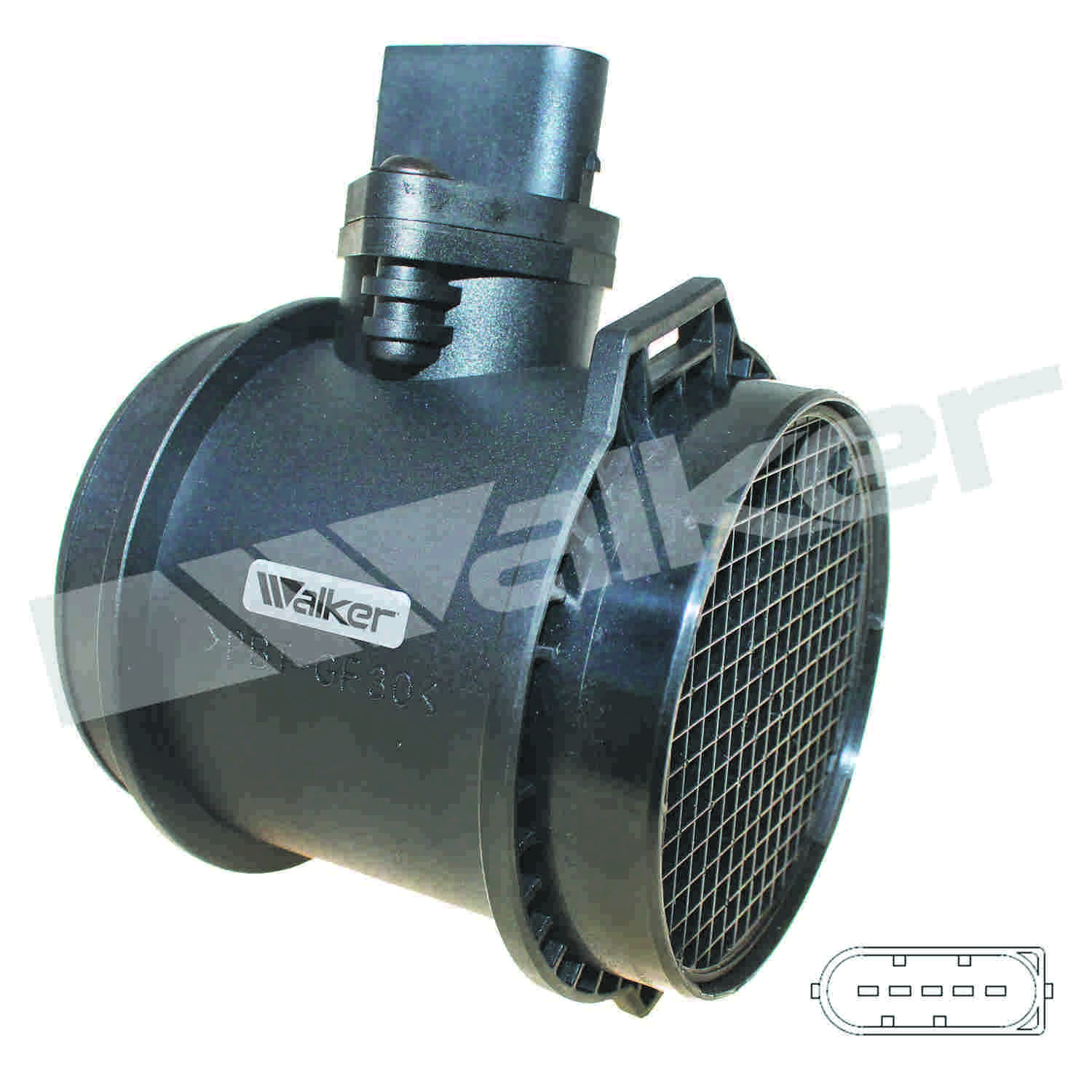 Walker Products Walker Products 245-1226 Mass Air Flow Sensor Assembly  top view frsport 245-1226