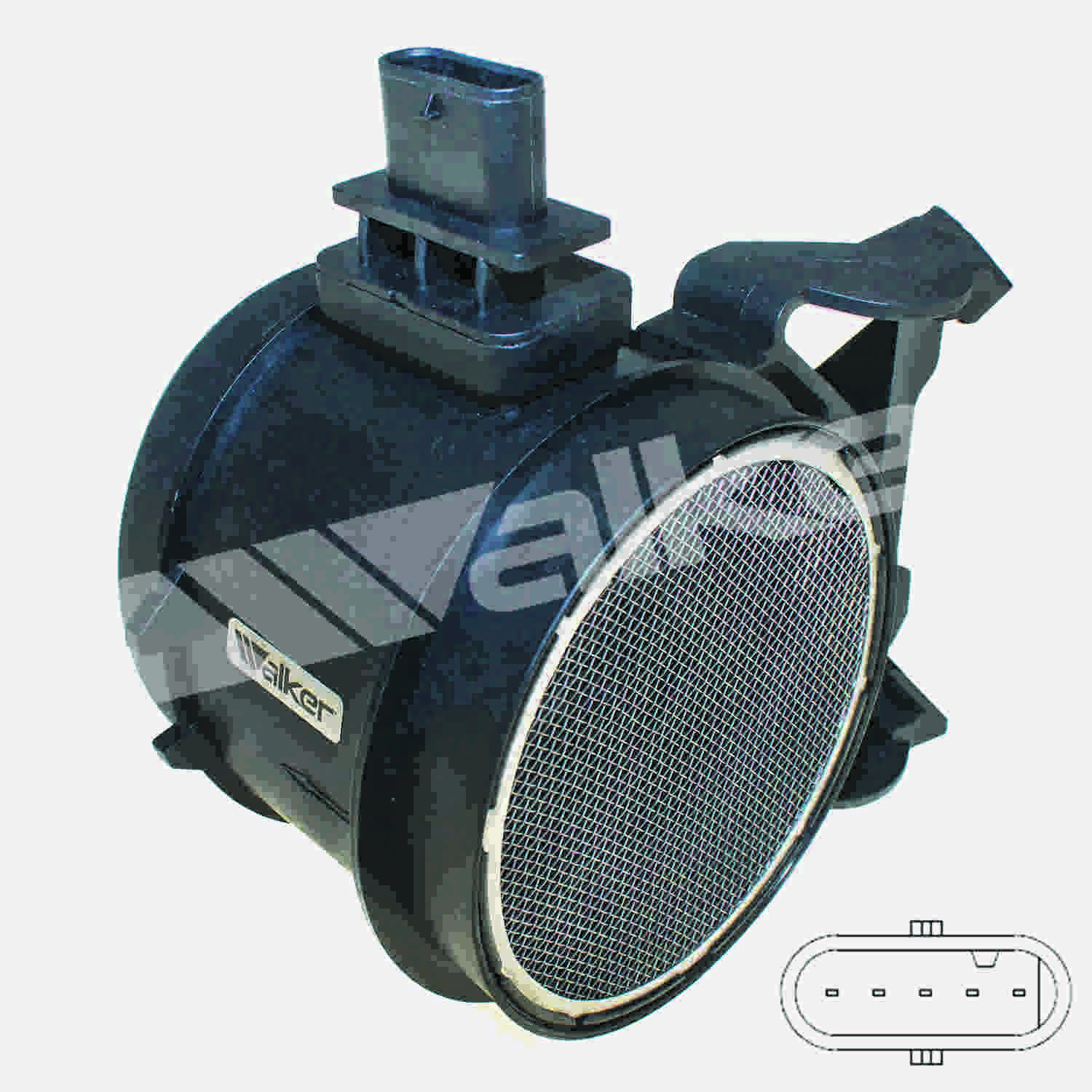 Walker Products Walker Products 245-1231 Mass Air Flow Sensor Assembly  top view frsport 245-1231