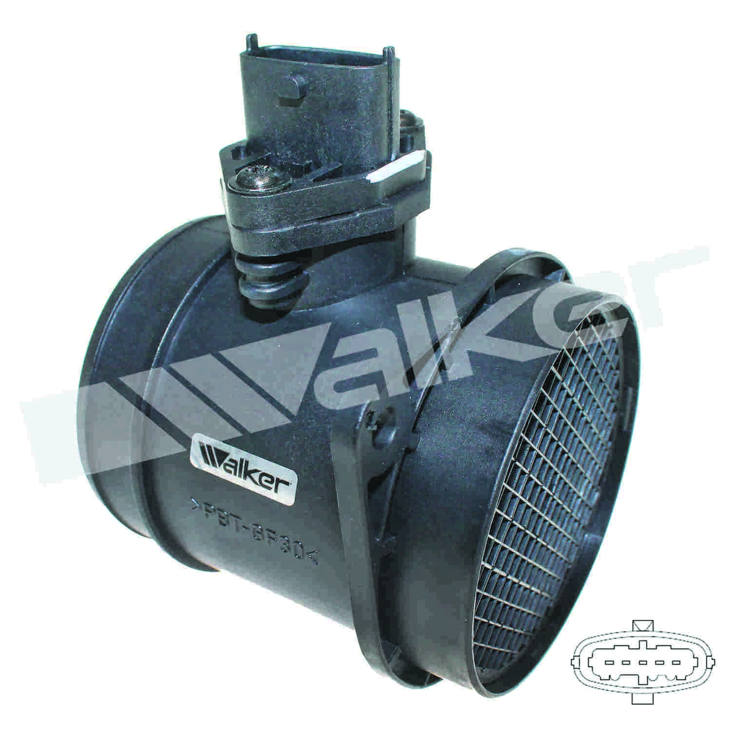 Walker Products Walker Products 245-1233 Mass Air Flow Sensor Assembly  top view frsport 245-1233