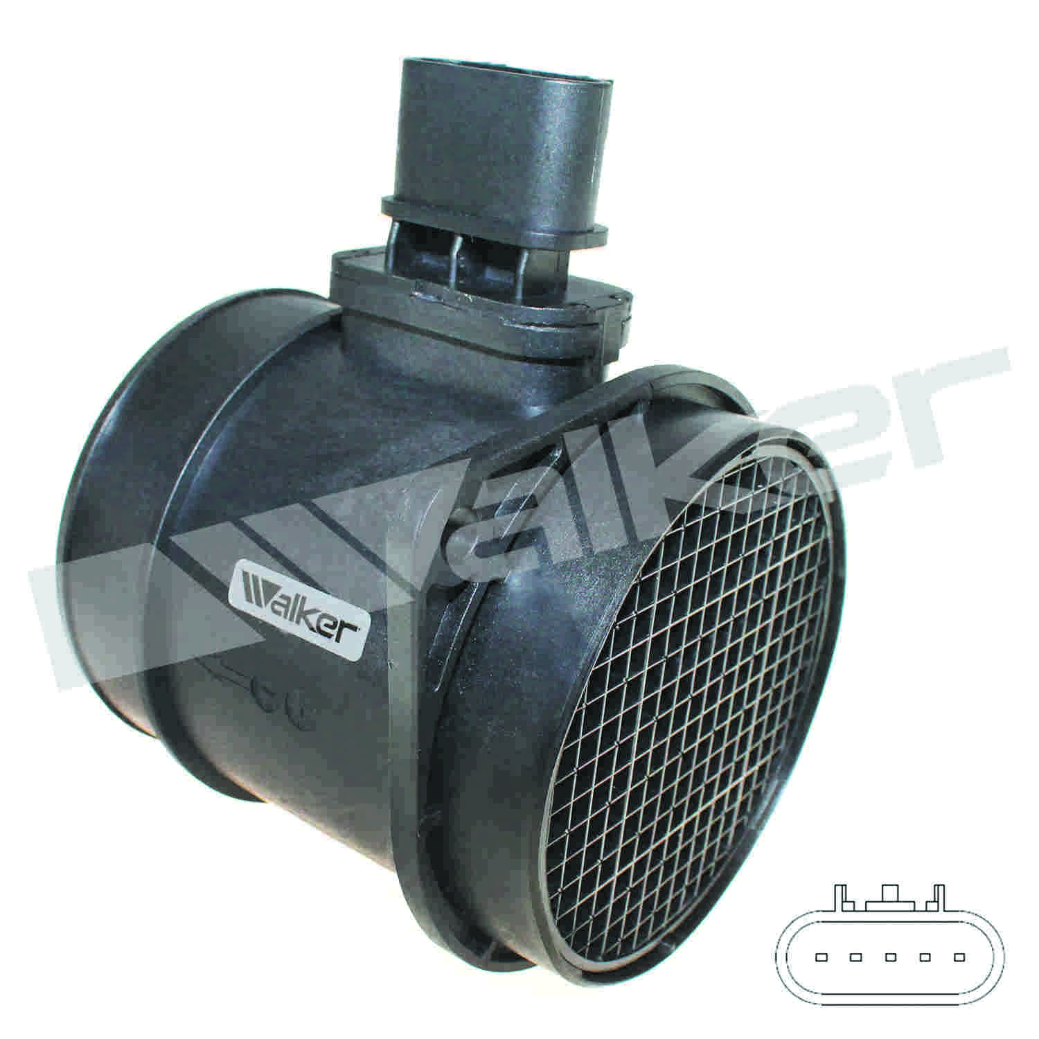 Walker Products Walker Products 245-1243 Mass Air Flow Sensor Assembly  top view frsport 245-1243