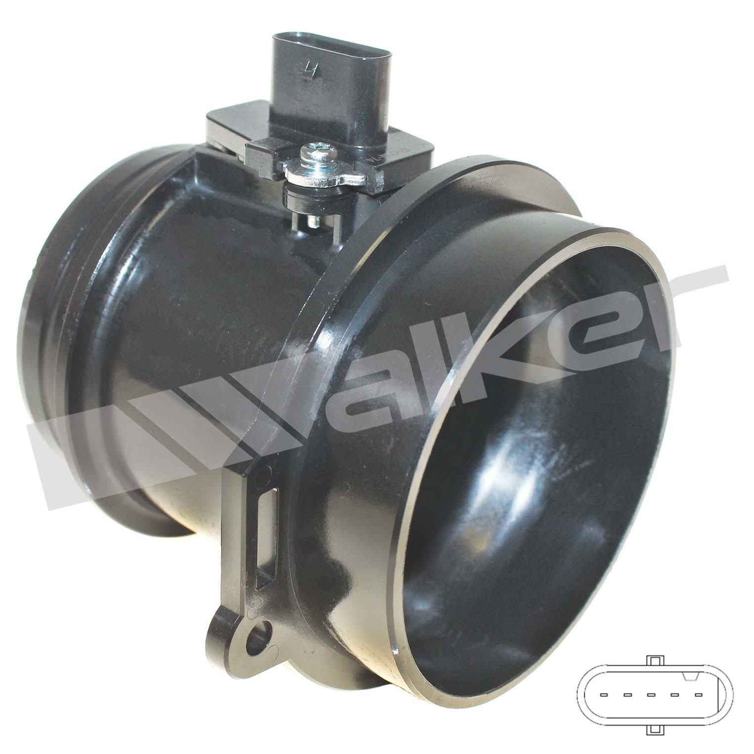 Walker Products Walker Products 245-1254 Mass Air Flow Sensor Assembly  top view frsport 245-1254