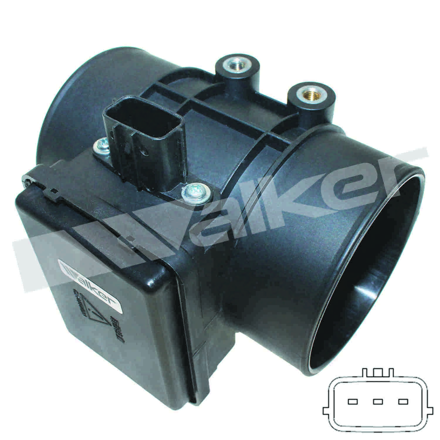 Walker Products Walker Products 245-1265 Mass Air Flow Sensor Assembly  top view frsport 245-1265