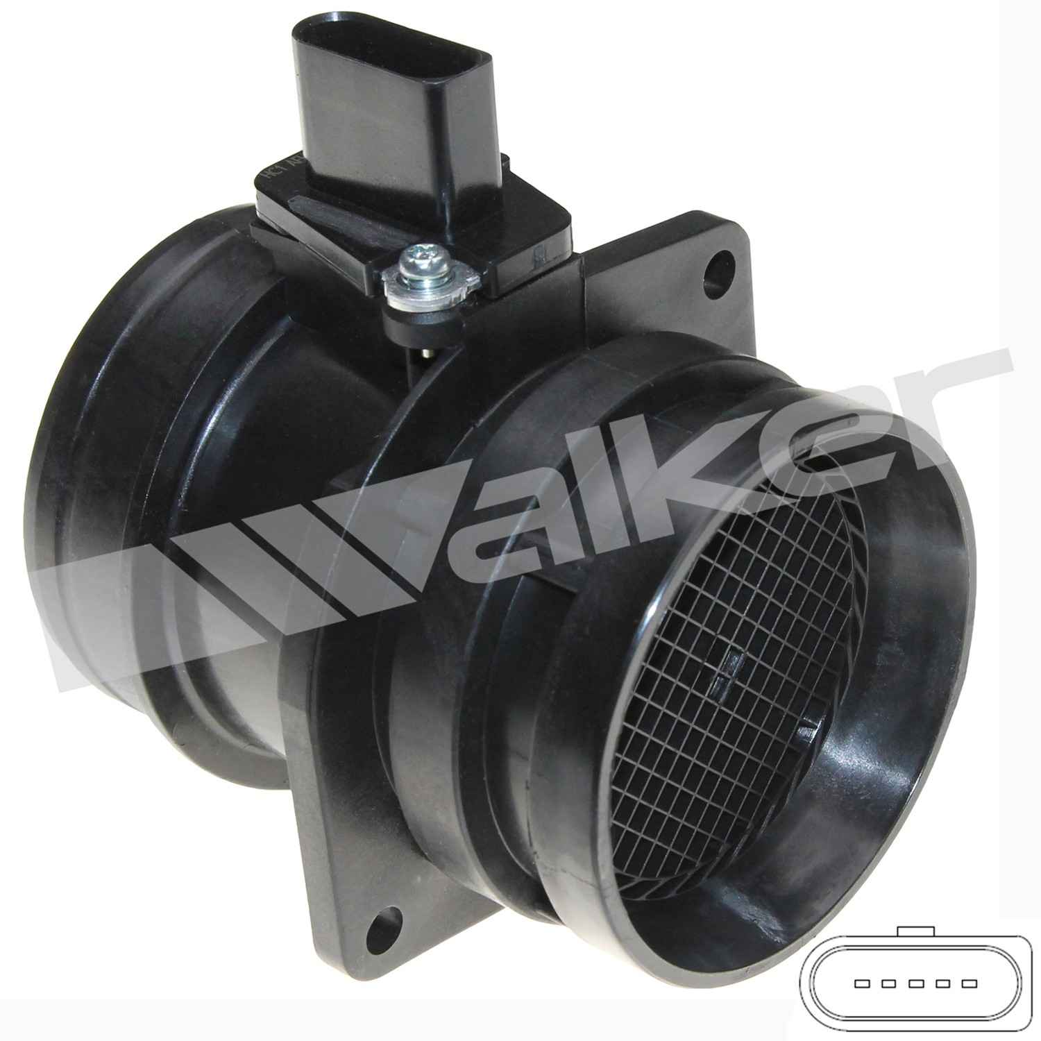 Walker Products Walker Products 245-1281 Mass Air Flow Sensor Assembly  top view frsport 245-1281