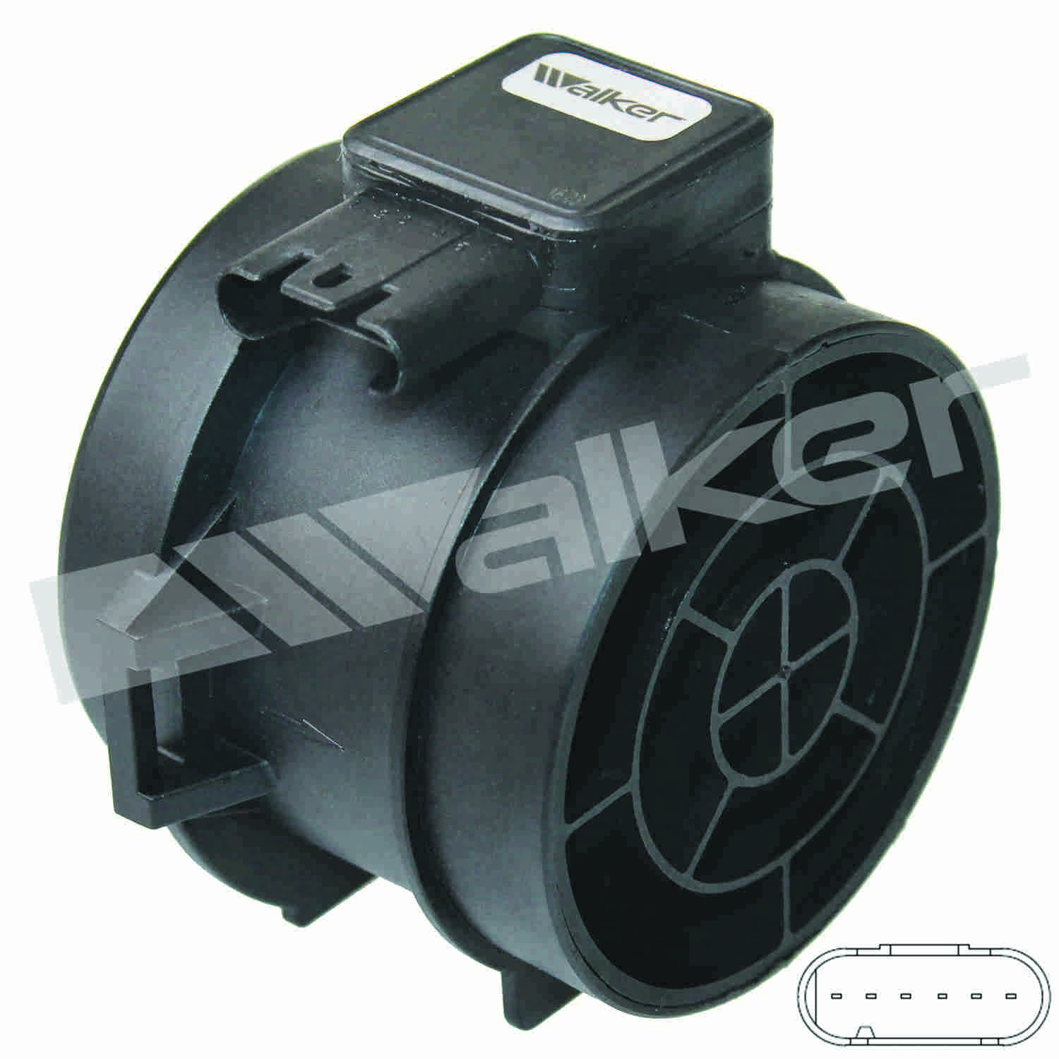 Walker Products Walker Products 245-1295 Mass Air Flow Sensor Assembly  top view frsport 245-1295