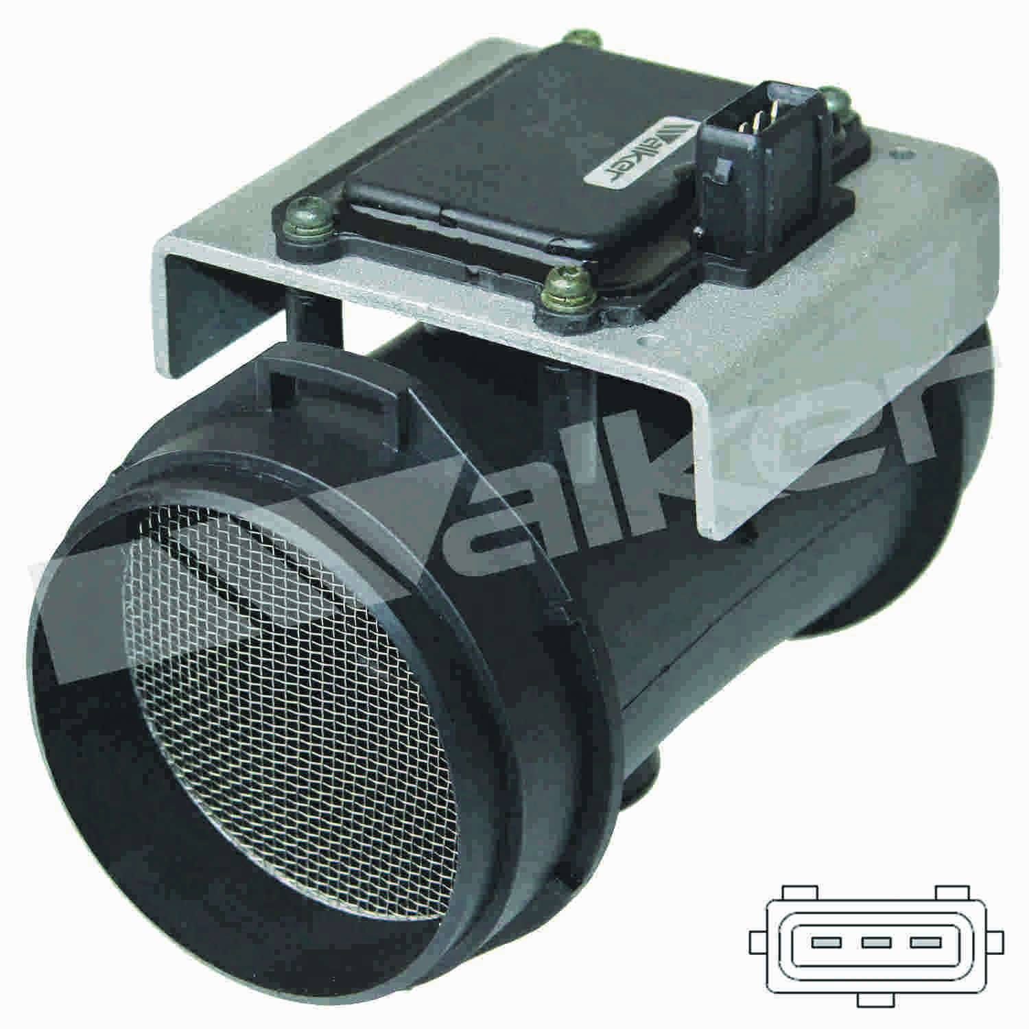 Walker Products Walker Products 245-1362 Mass Air Flow Sensor Assembly  top view frsport 245-1362