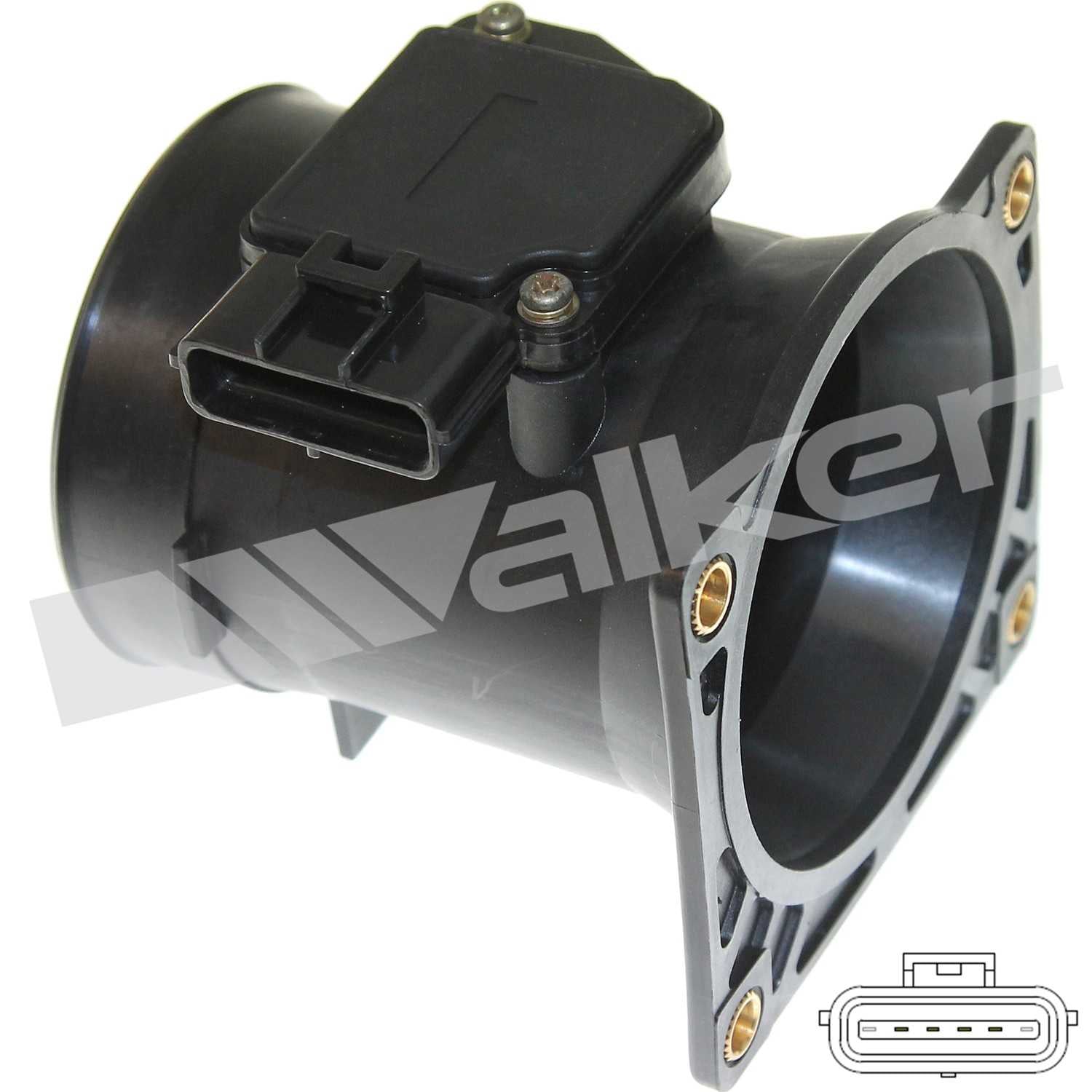 Walker Products Walker Products 245-3151 Mass Air Flow Sensor Assembly  top view frsport 245-3151