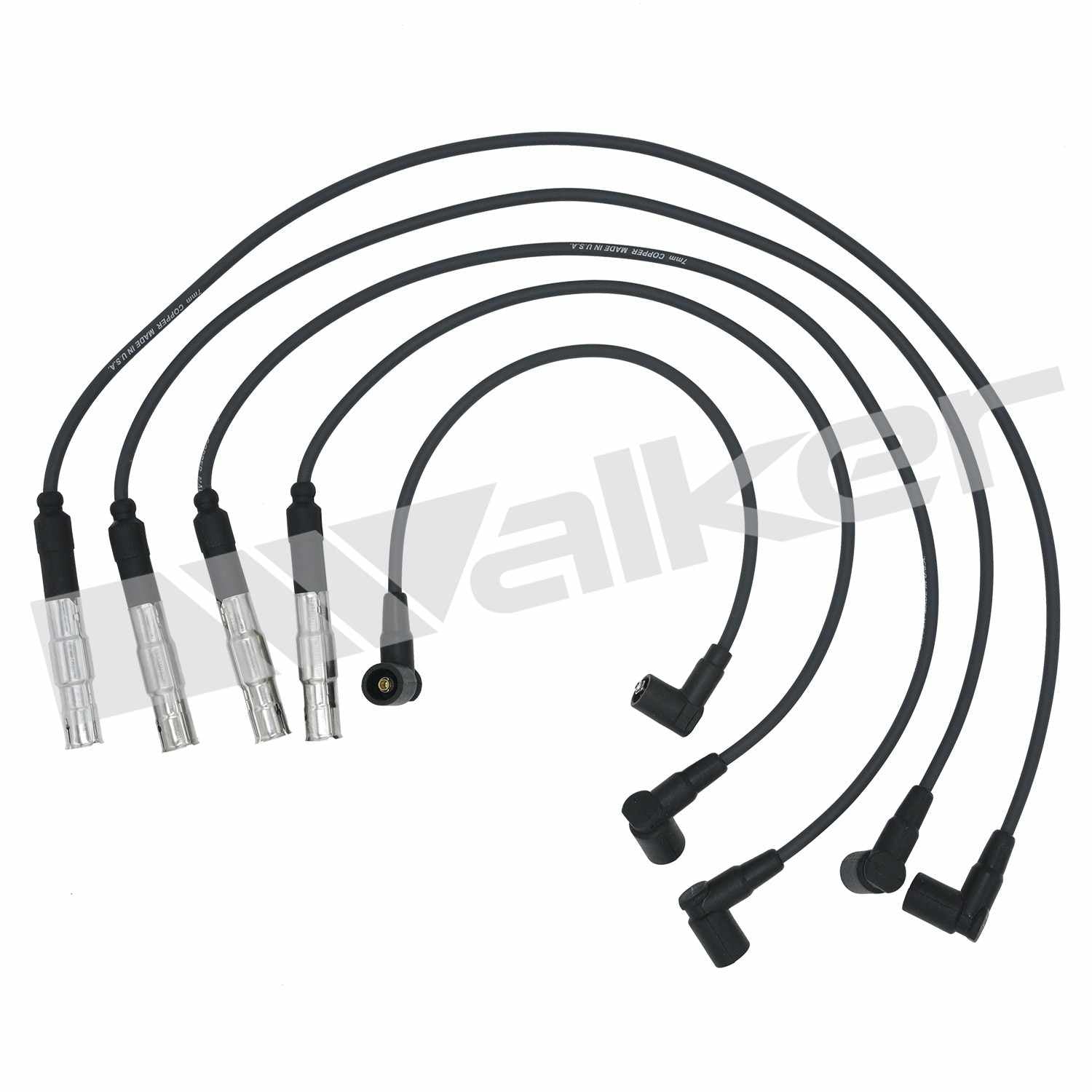 walker products thundercore pro 924-1081 spark plug wire set 7mm 4-cyl  frsport 924-1081