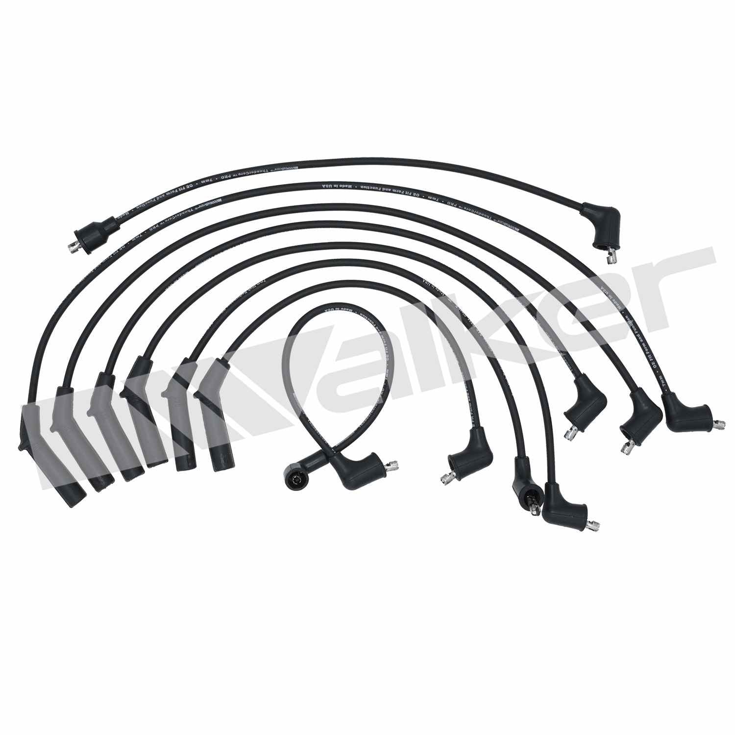 walker products thundercore pro 924-1301 spark plug wire set  frsport 924-1301