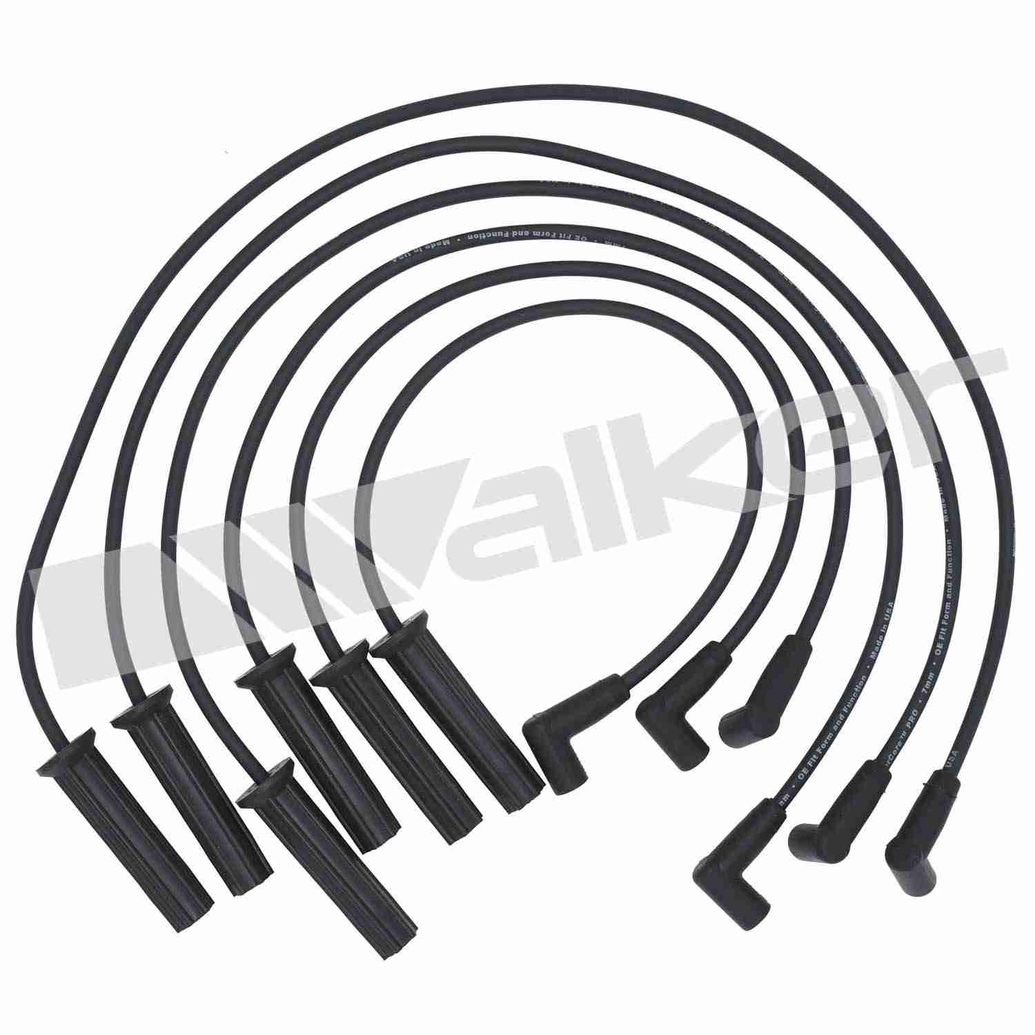 walker products thundercore pro 924-1358 spark plug wire set  frsport 924-1358