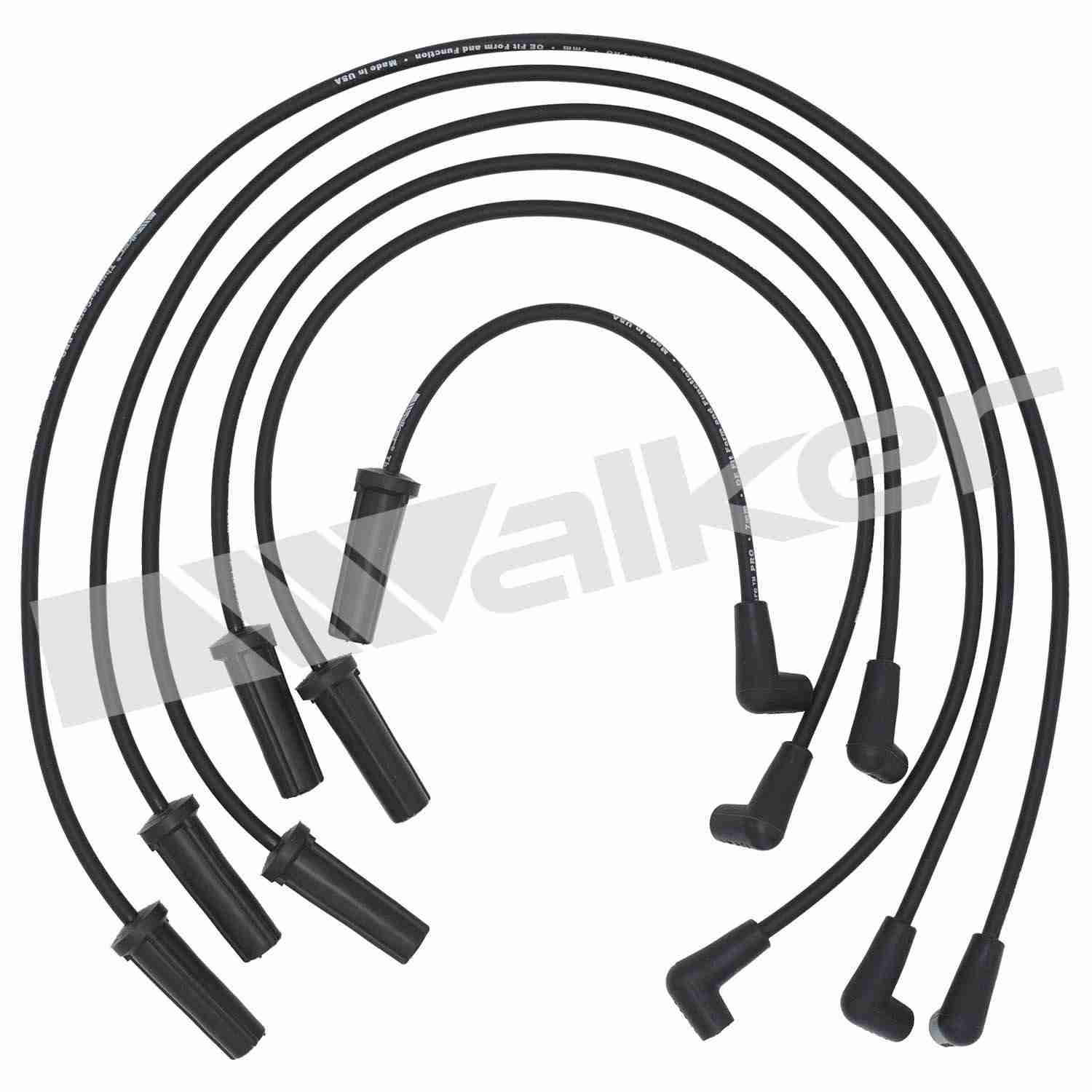 walker products thundercore pro 924-1363 spark plug wire set  frsport 924-1363