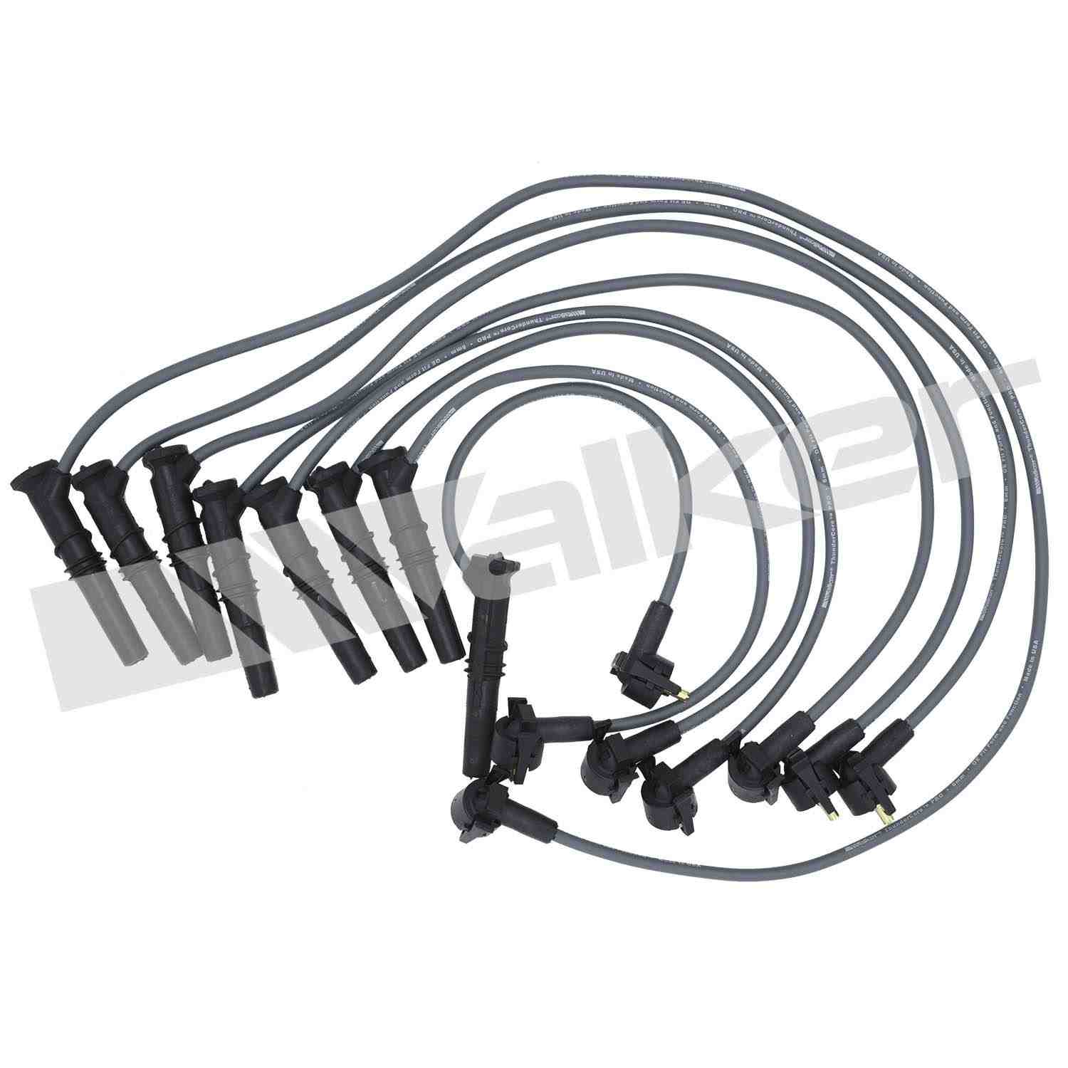 walker products thundercore pro 924-1402 spark plug wire set 8mm 8-cyl  frsport 924-1402