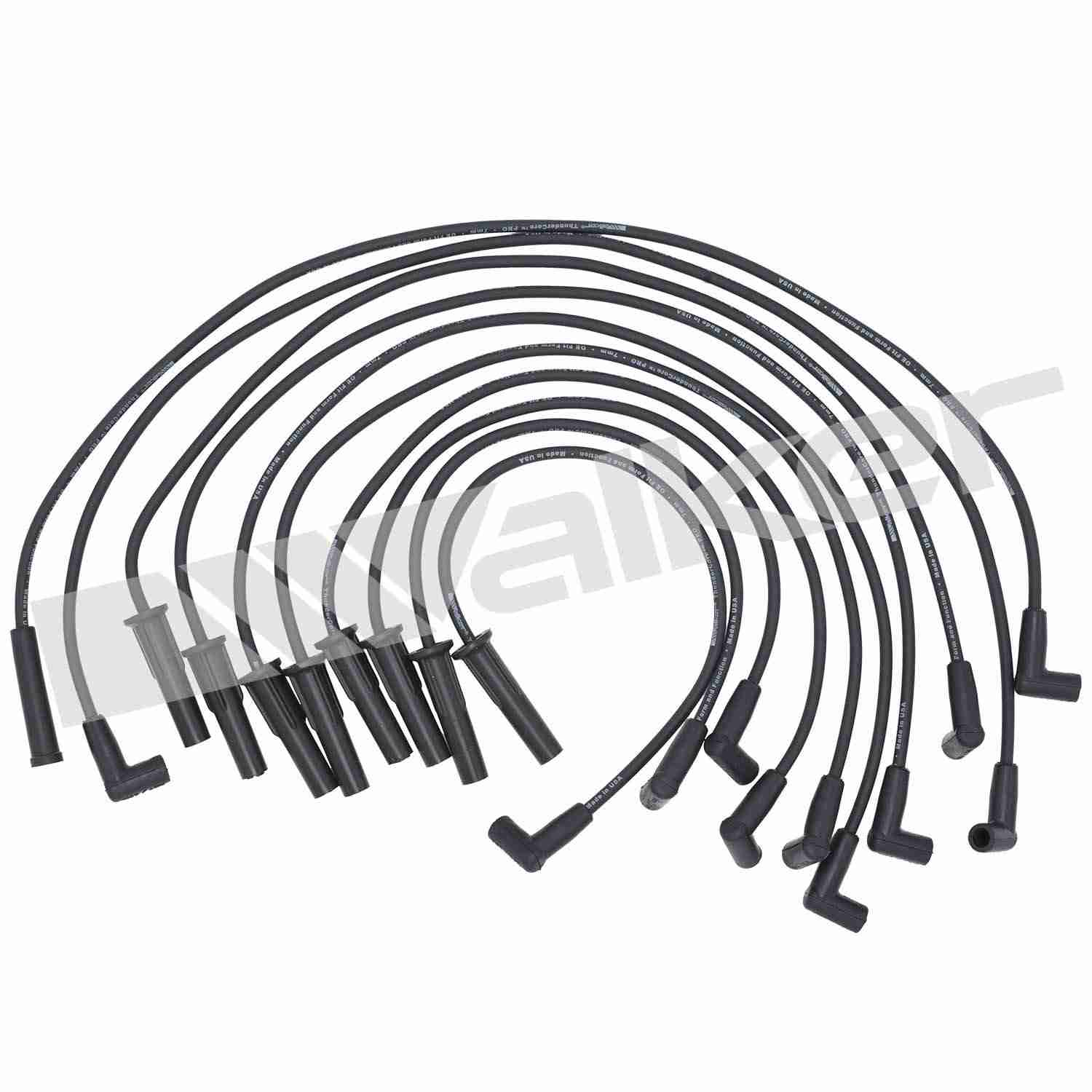 walker products thundercore pro 924-1413 spark plug wire set  frsport 924-1413