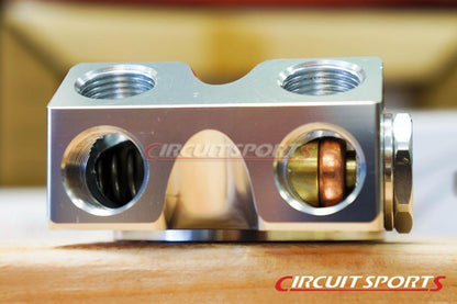 Circuit Sports USA Oil Filter Adapter Replacement Thermostat