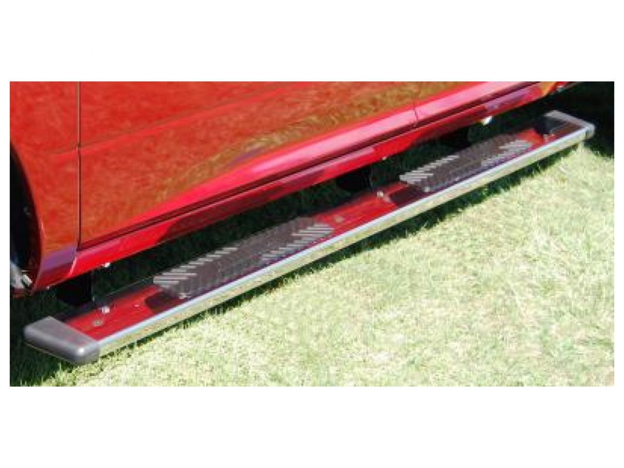 Owens Running Boards Stainless Steel Oval Steps/Extended Cab/Double Cab