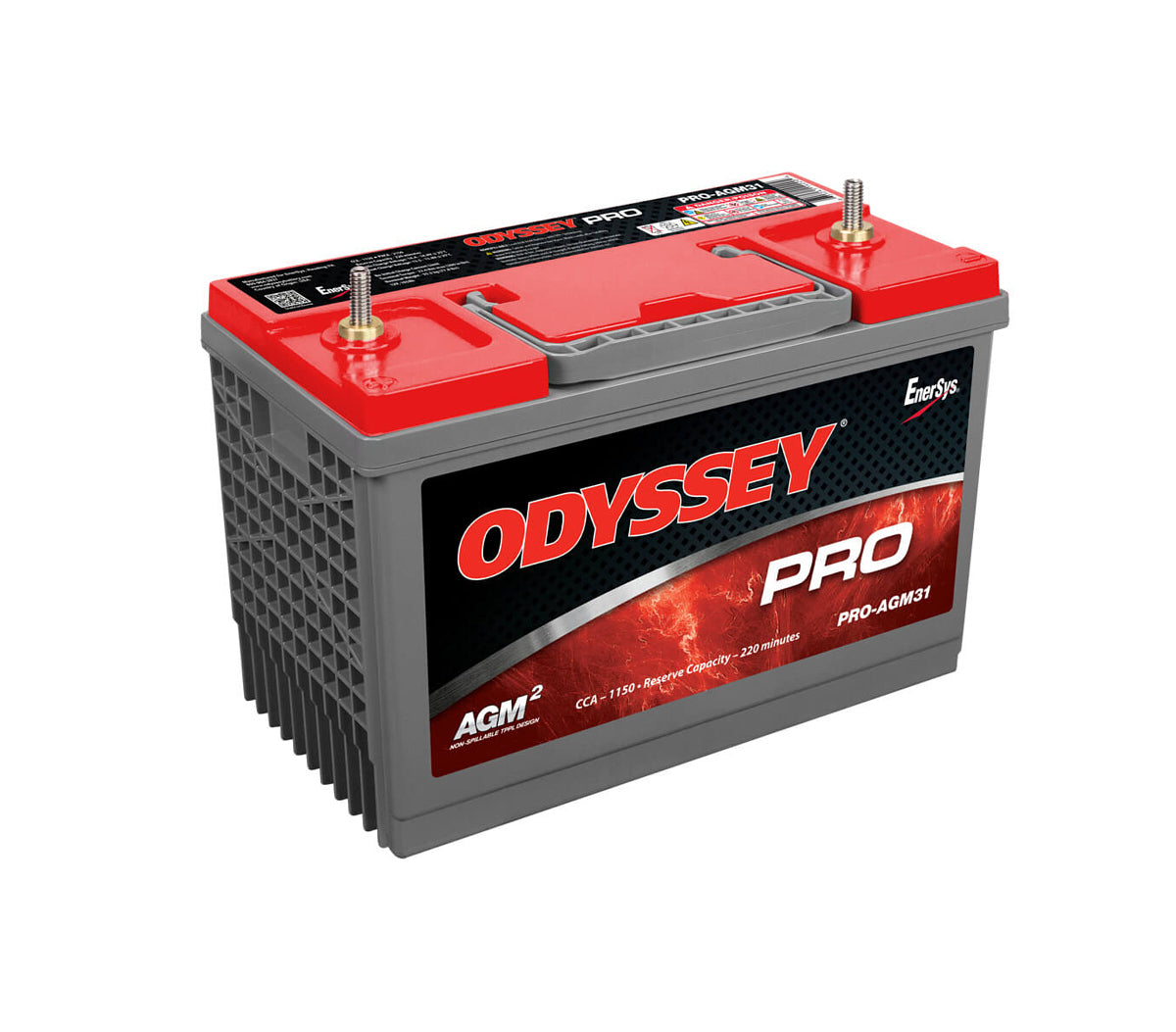 Odyssey Battery 1150CCA/1370CA 3/8in-16 Stud Terminal ODYPRO-AGM31