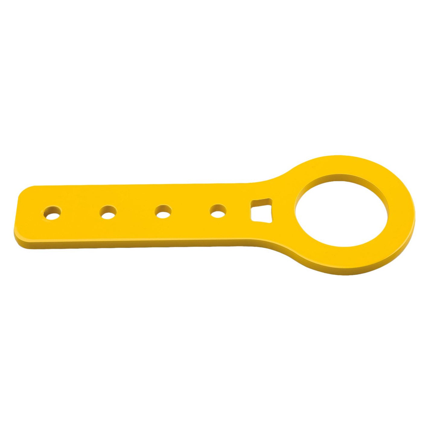 OMP Tow Hook Aluminum 6mm Thick FIA Yellow OMPEB572