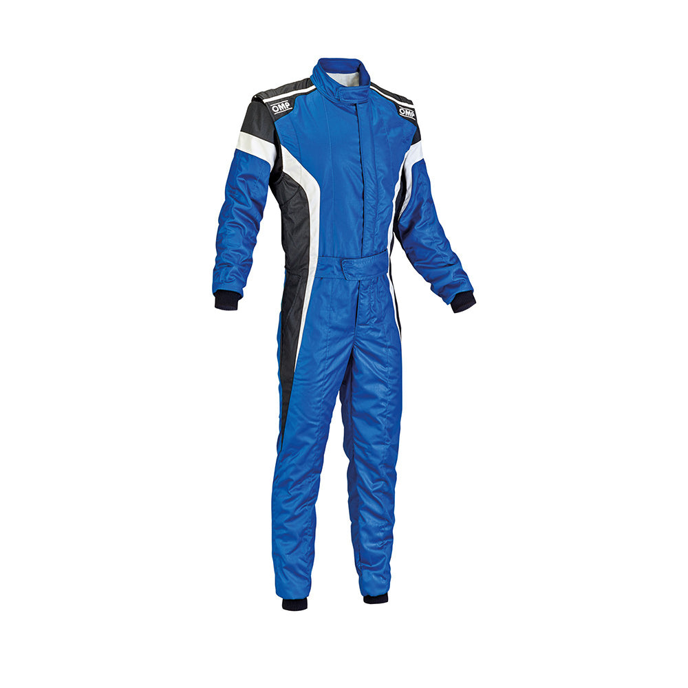 OMP TECNICA-S SUIT BLUE AND WHITE 46 OMPIA0185004346