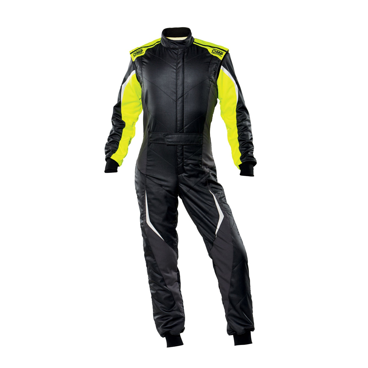 OMP Tecnica EVO Suit My2021 Black Flo Yellow 52 OMPIA01859E17852